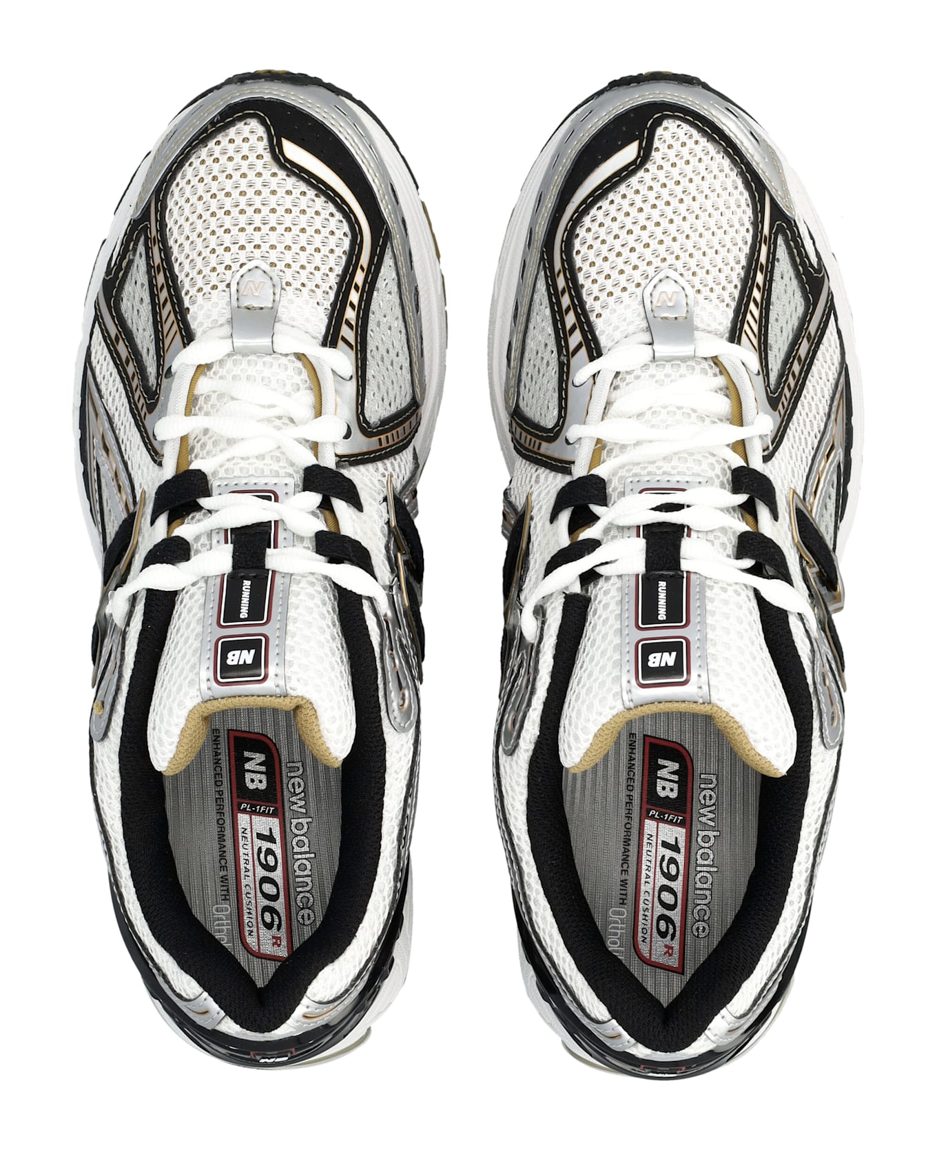 New Balance 1906 Lifestyle Running Sneakers - WHITE/VINTAGE GOLD/BLACK