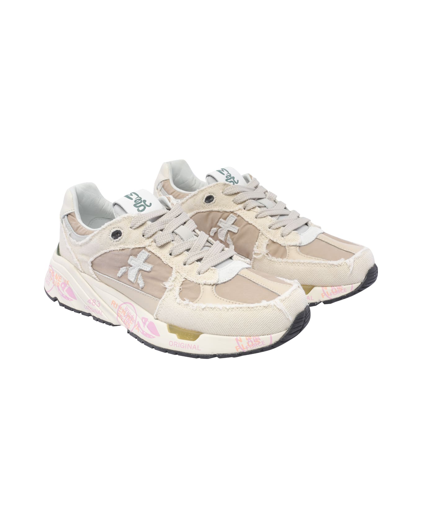 Premiata Mased Sneakers - Beige