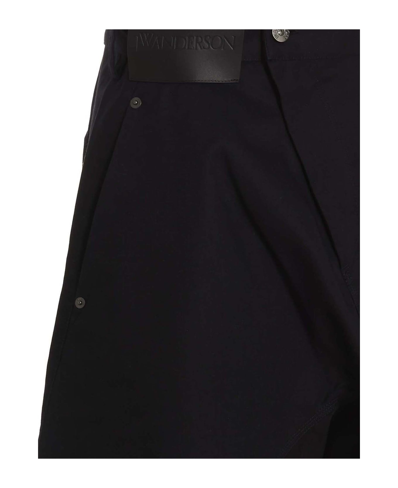 J.W. Anderson 'twisted Chino' Shorts - Blue