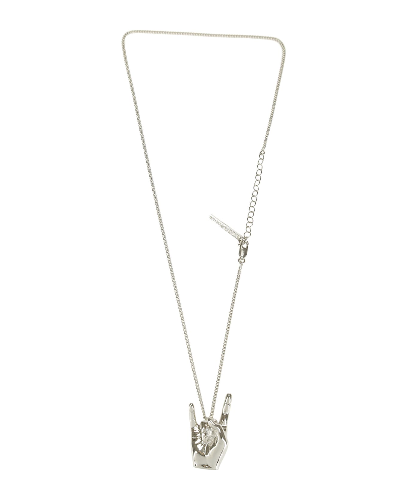 Y/Project Mini Rock On Pendant Necklace - SILVER