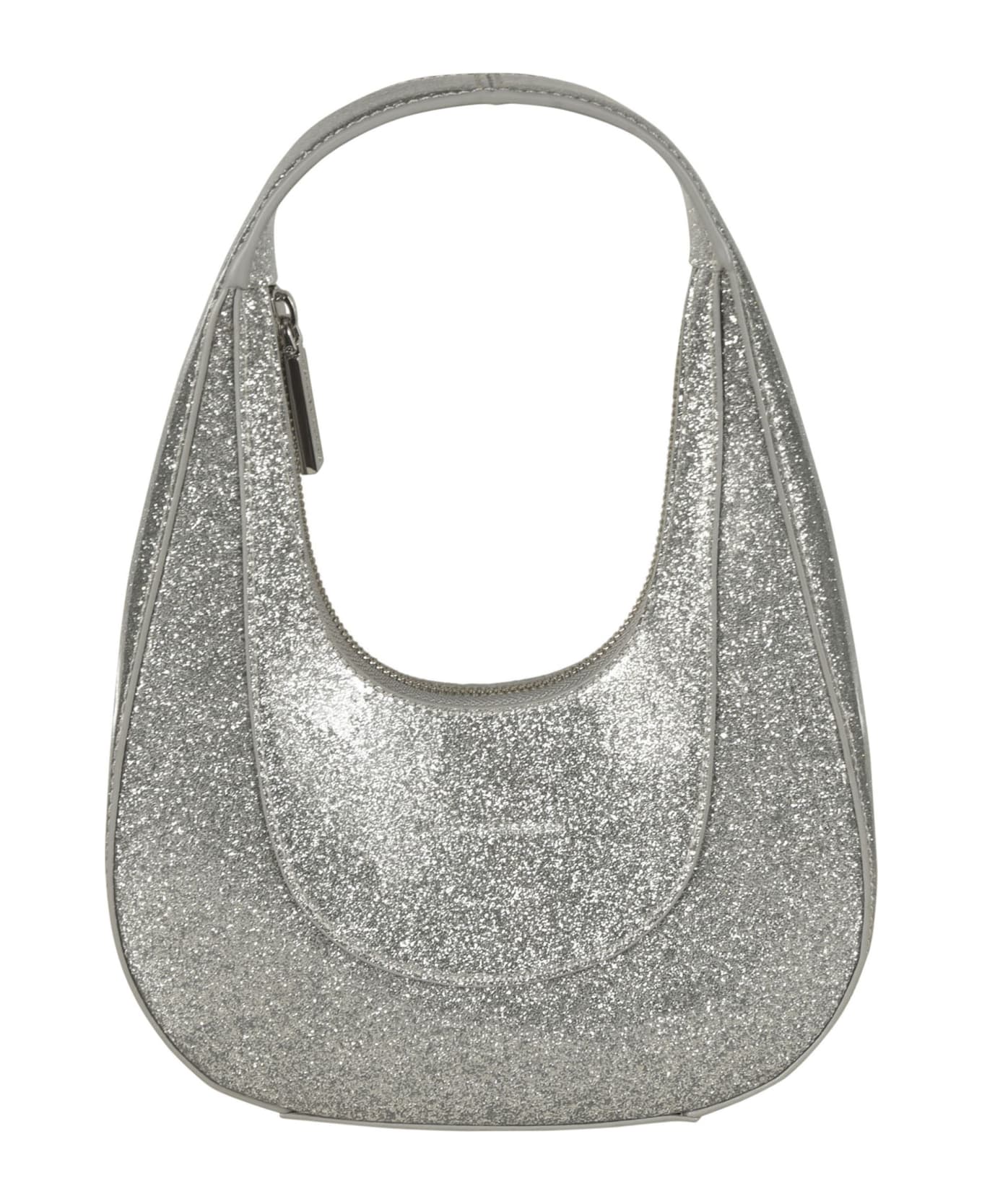 Chiara Ferragni Glittery Shoulder Bag - Argento