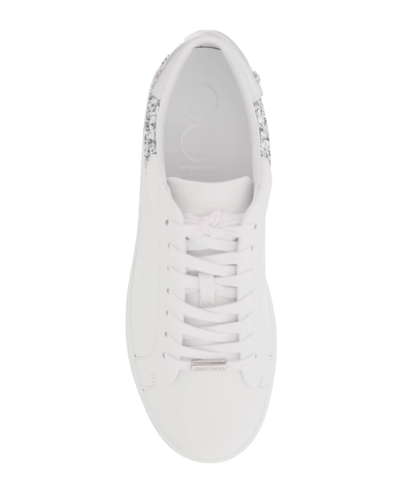 Jimmy Choo 'rome' Sneakers - V WHITE SILVER (White)