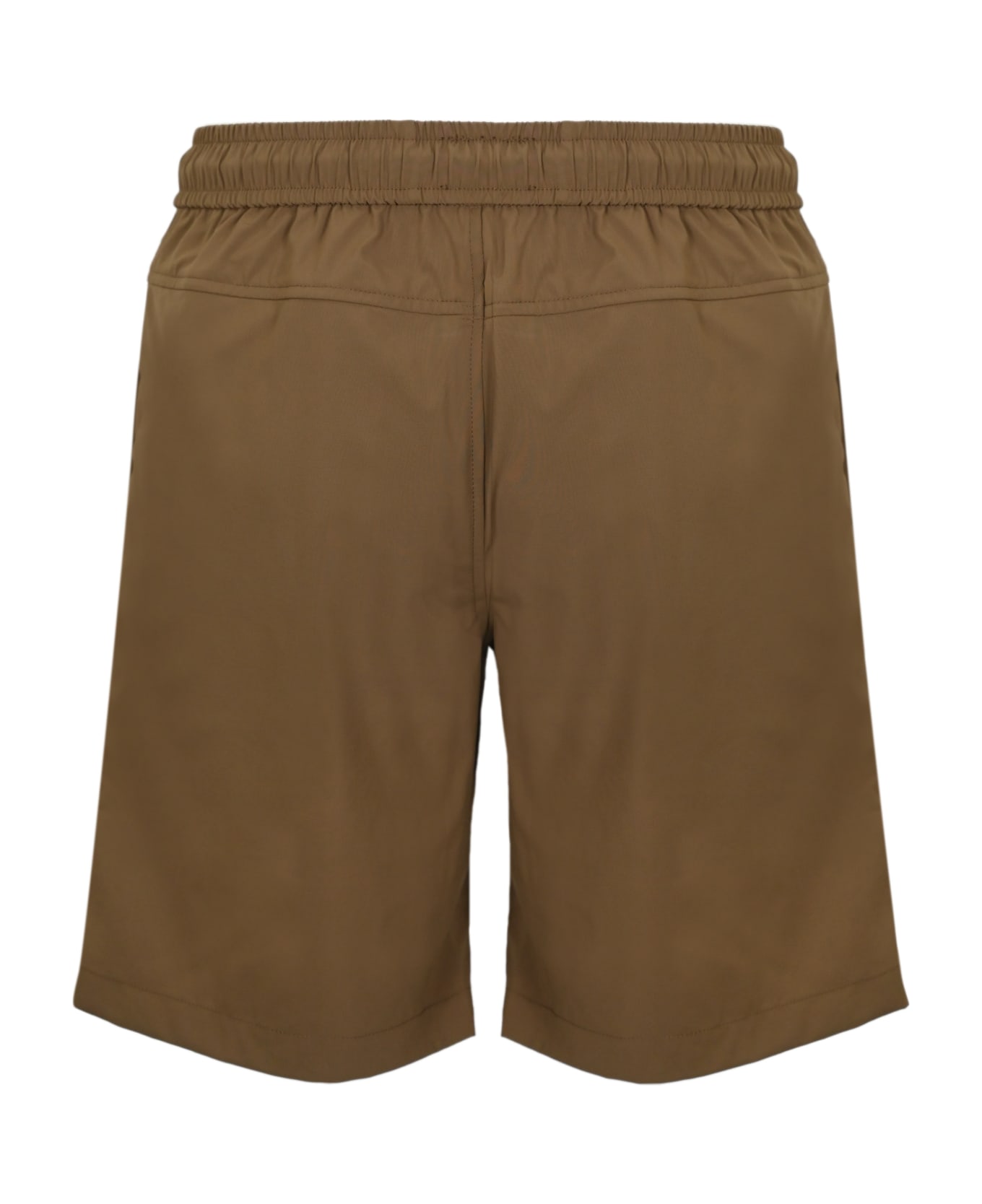 K-Way Nesty Travel Nylon Shorts - Brown corda