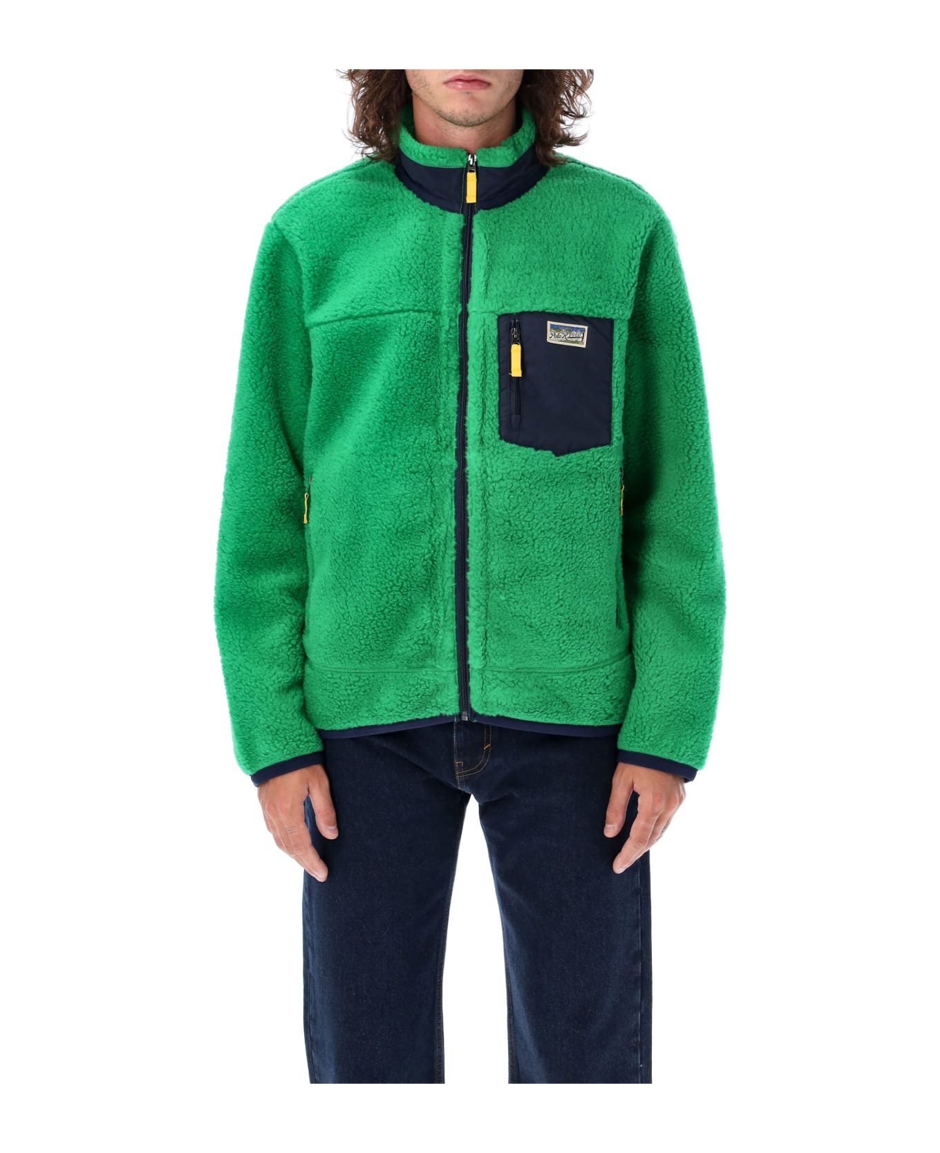Polo Ralph Lauren Sherpa Fleece Jacket - GREEN