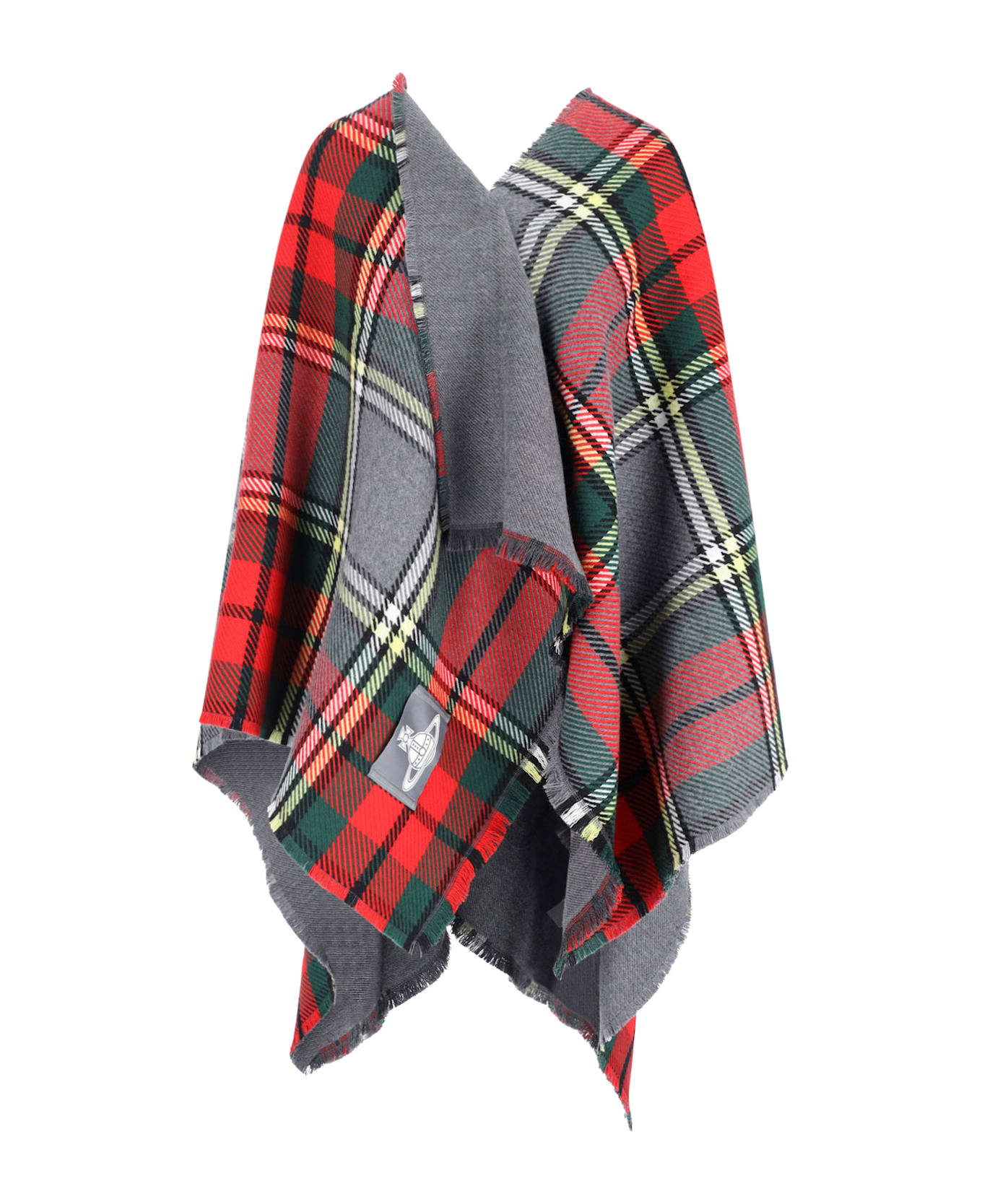 Vivienne Westwood Cape "tartan" - Red