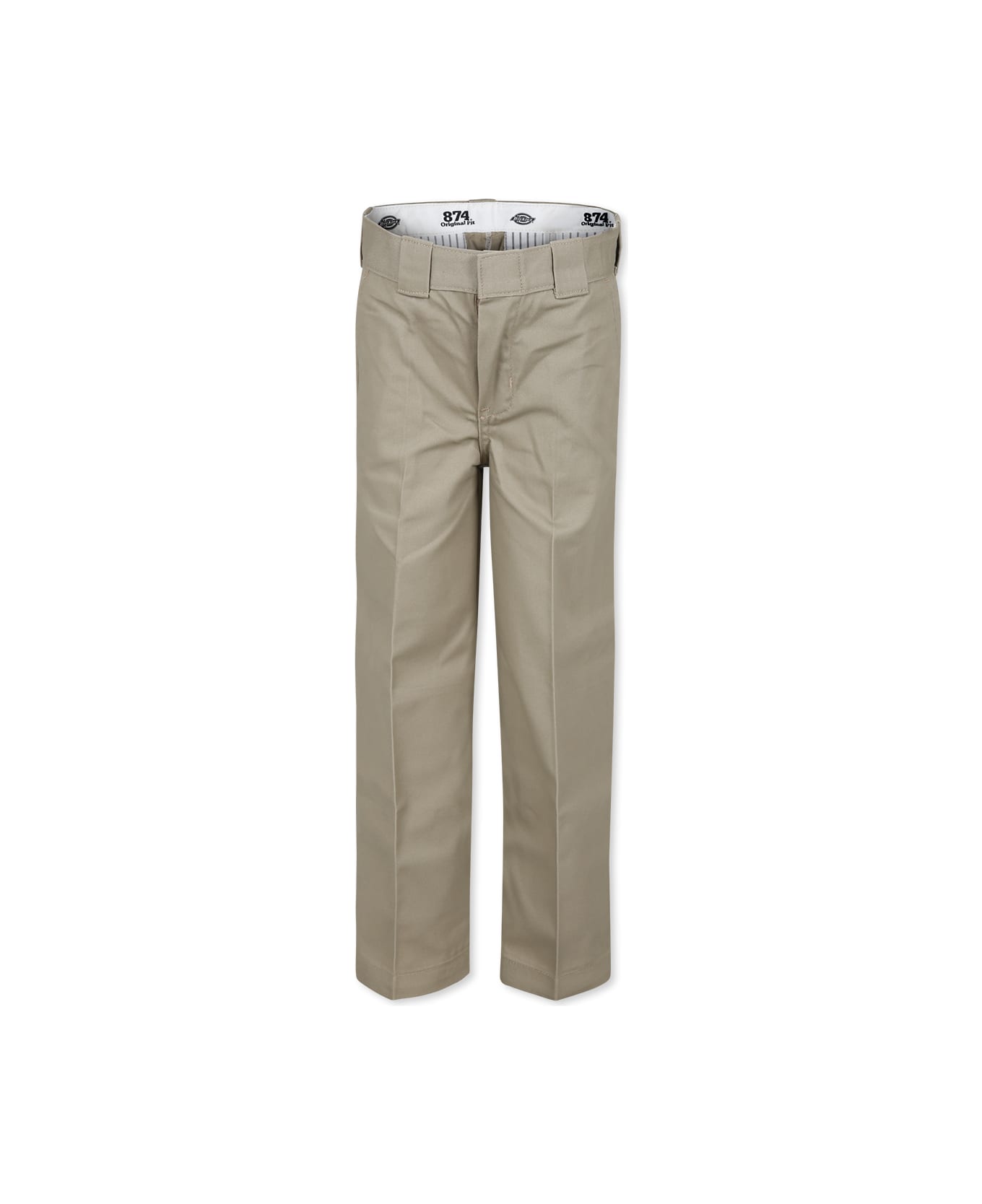 Dickies Beige 874 Trousers For Boy With Logo - Beige