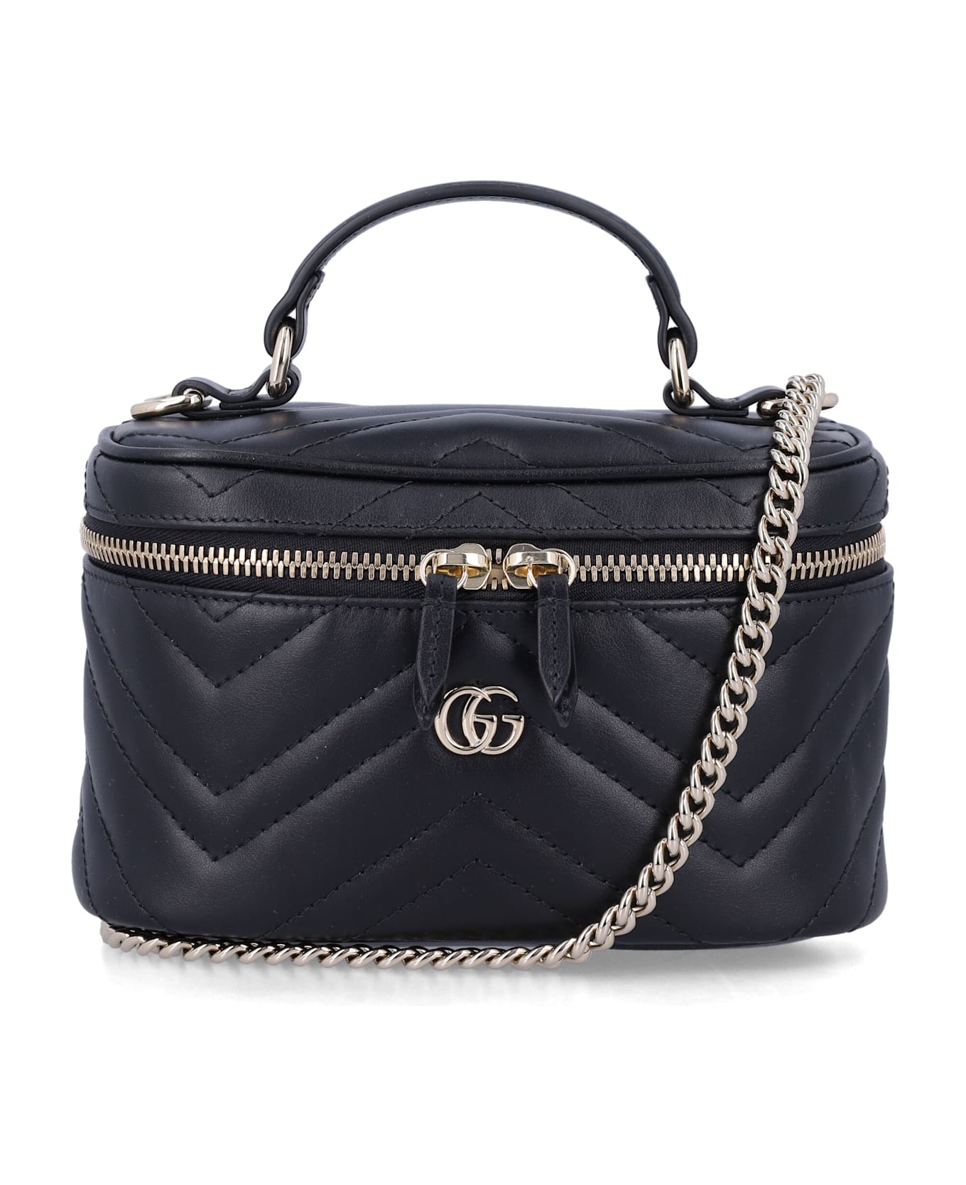Gucci Gg Marmont Vanity Bag - BLACK