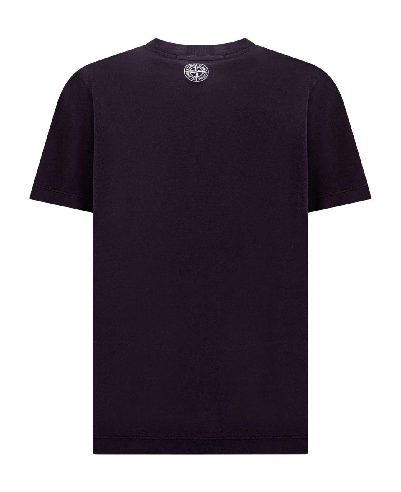 Stone Island Junior T-shirt With Logo - NAVY BLUE Tシャツ＆ポロシャツ