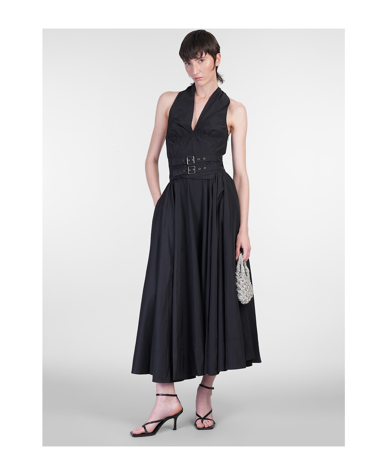 The Andamane Winona Top Topwear In Black Cotton - black