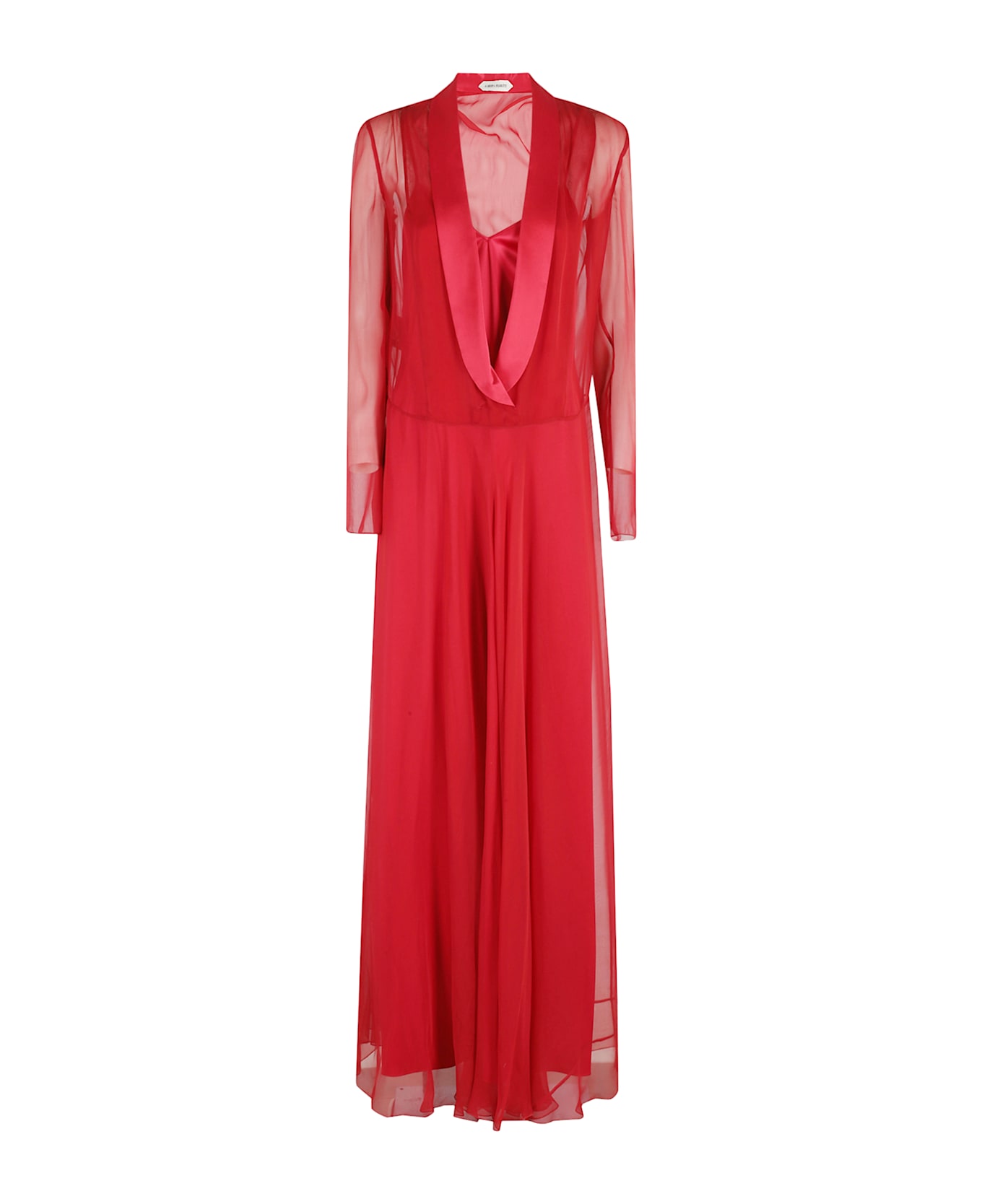 Alberta Ferretti Abito - Rosso