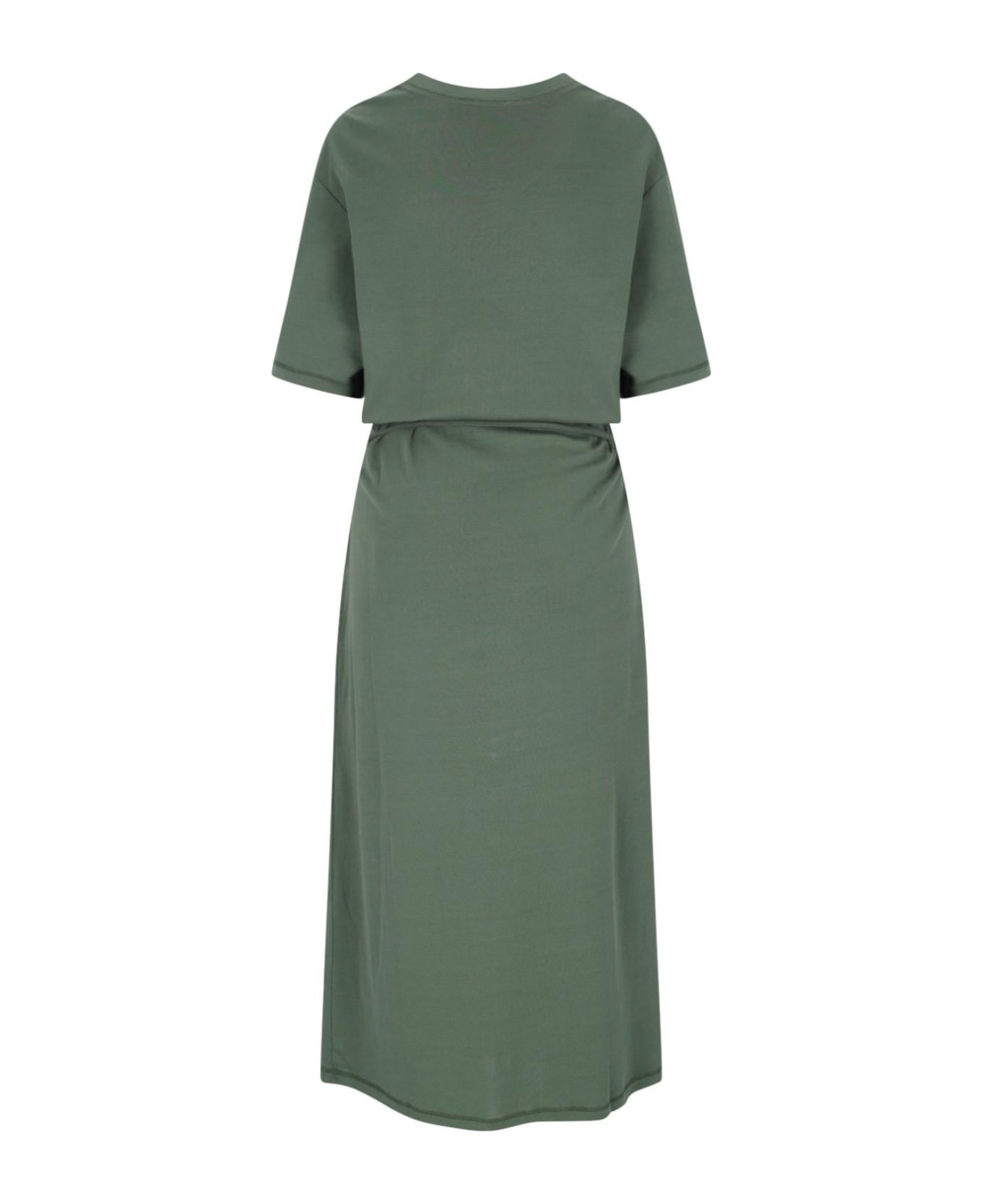 Lemaire Midi T-shirt Dress - GREEN ワンピース＆ドレス