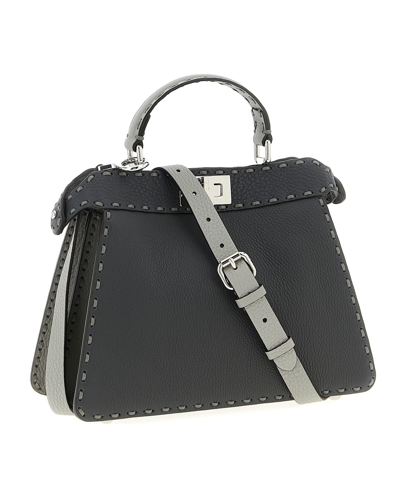 Fendi 
peekabo Iseeu Small
 Handbag - Gray トートバッグ