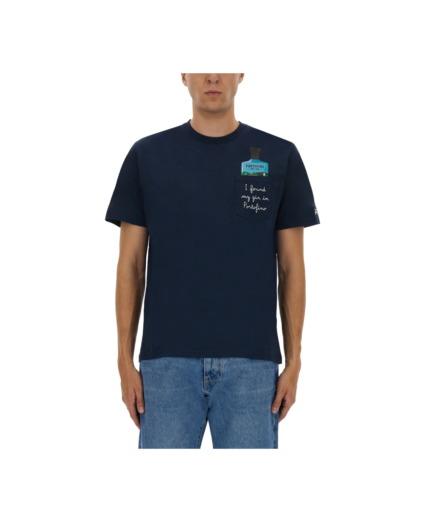 MC2 Saint Barth T-shirt "austin" - BLUE