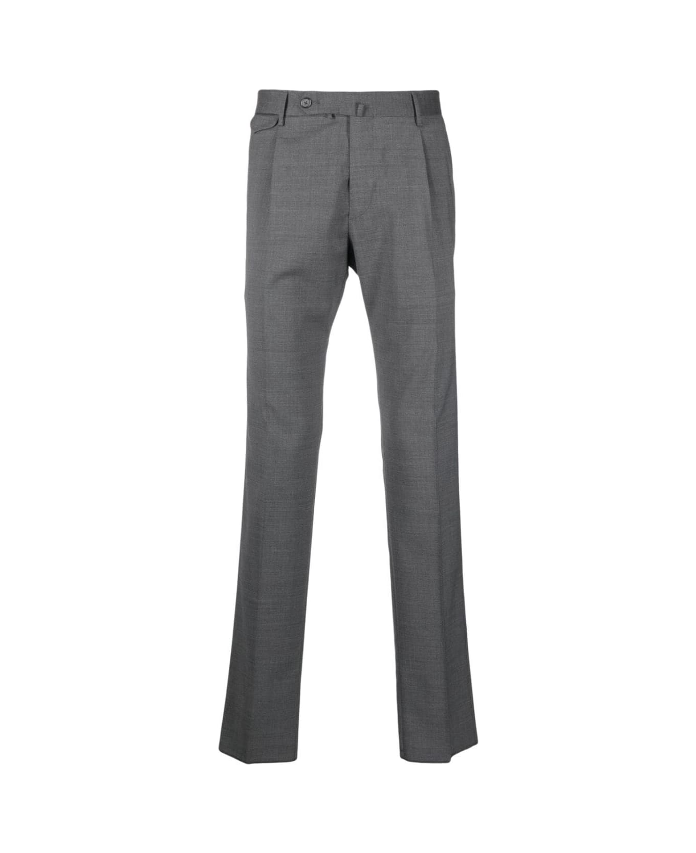 Tagliatore Classic Trousers With Pences - Medium Grey