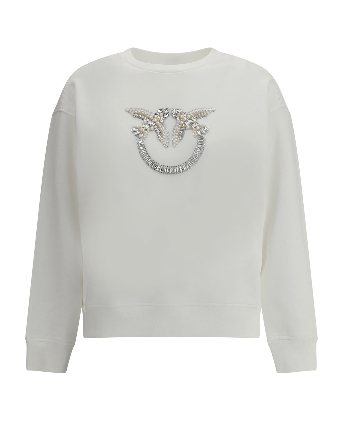 Pinko Embroidered Logo Sweatshirt