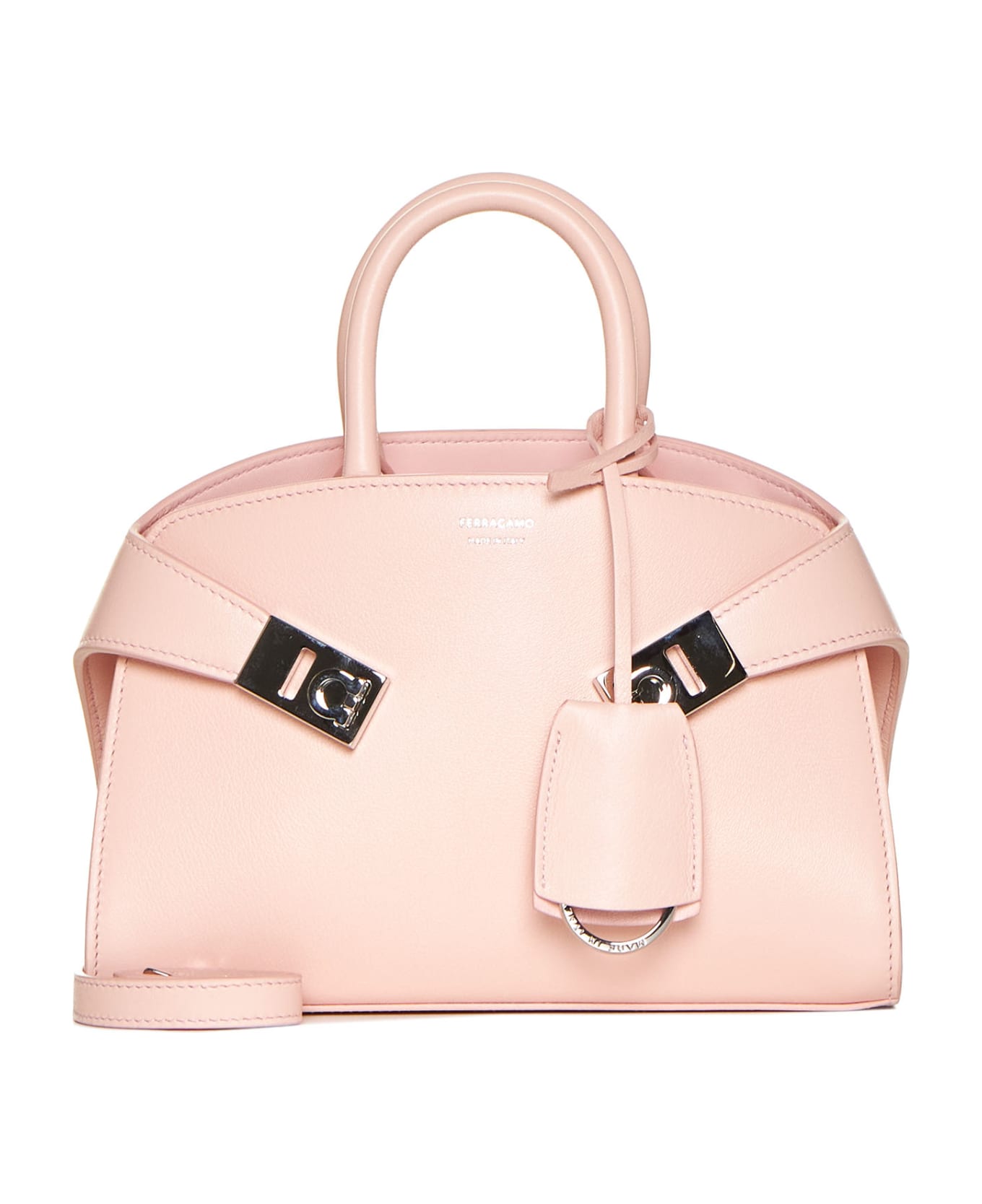 Ferragamo 'hug Mini' Handbag - Nylund pink トートバッグ