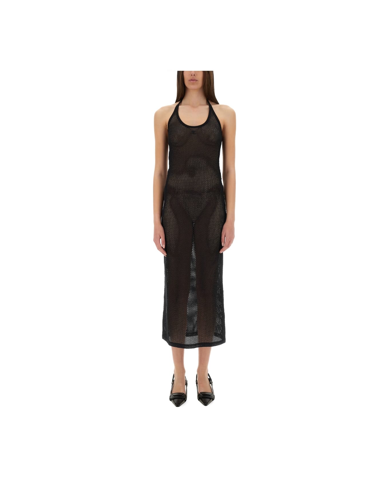 Courrèges 
holistic
 Long Dress - BLACK