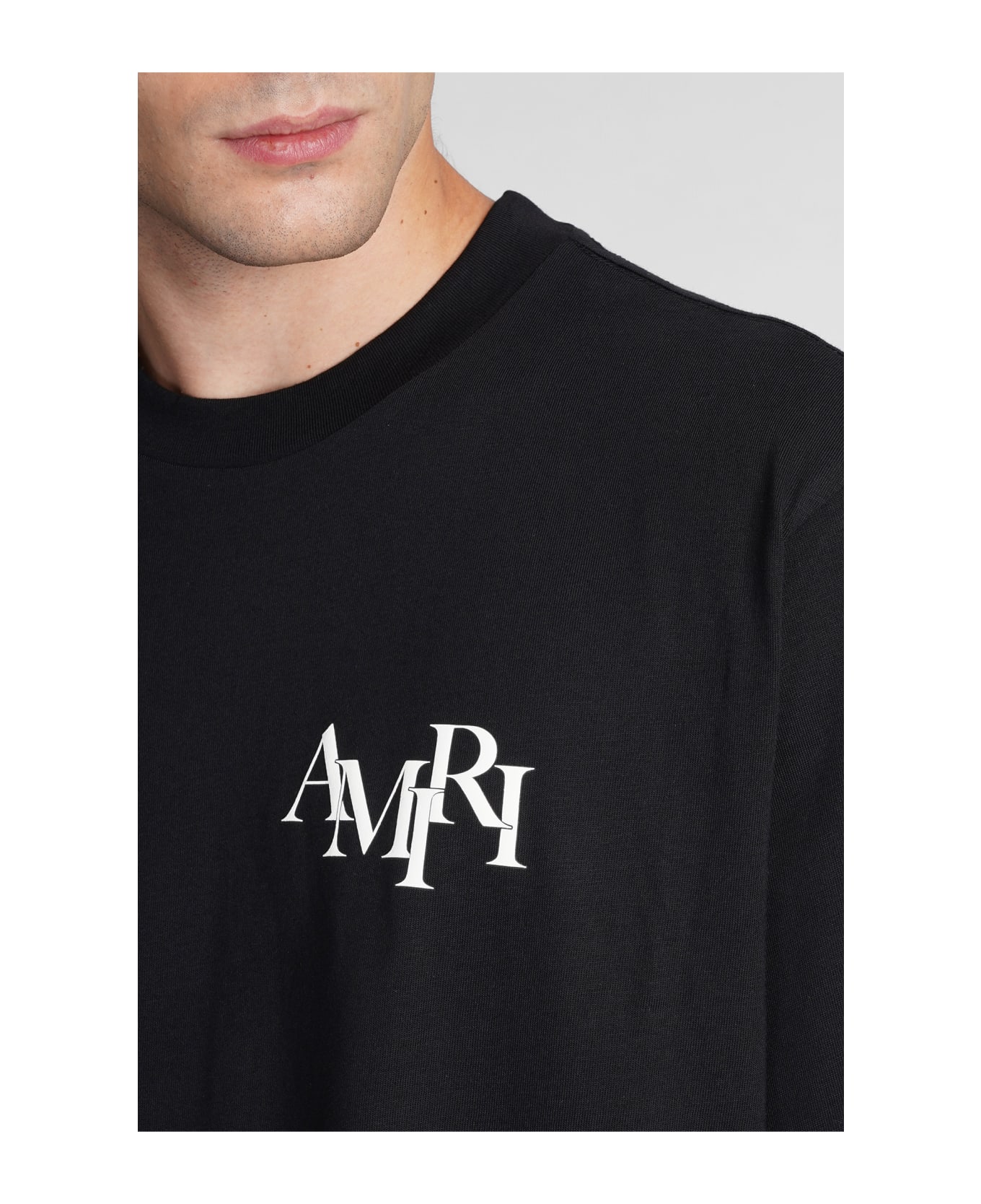 AMIRI T-shirt In Black Cotton - black