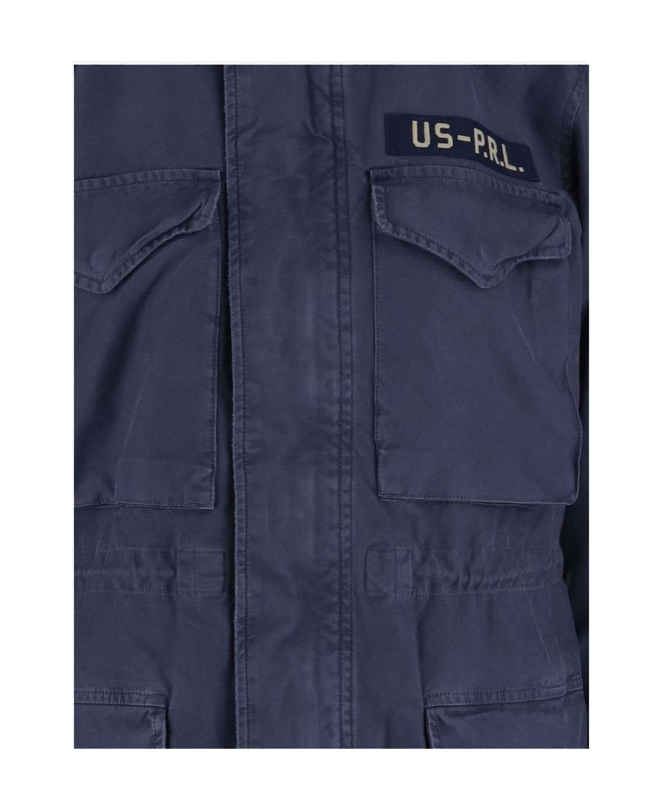 Ralph Lauren Multi-pocket Cotton Jacket - Blue