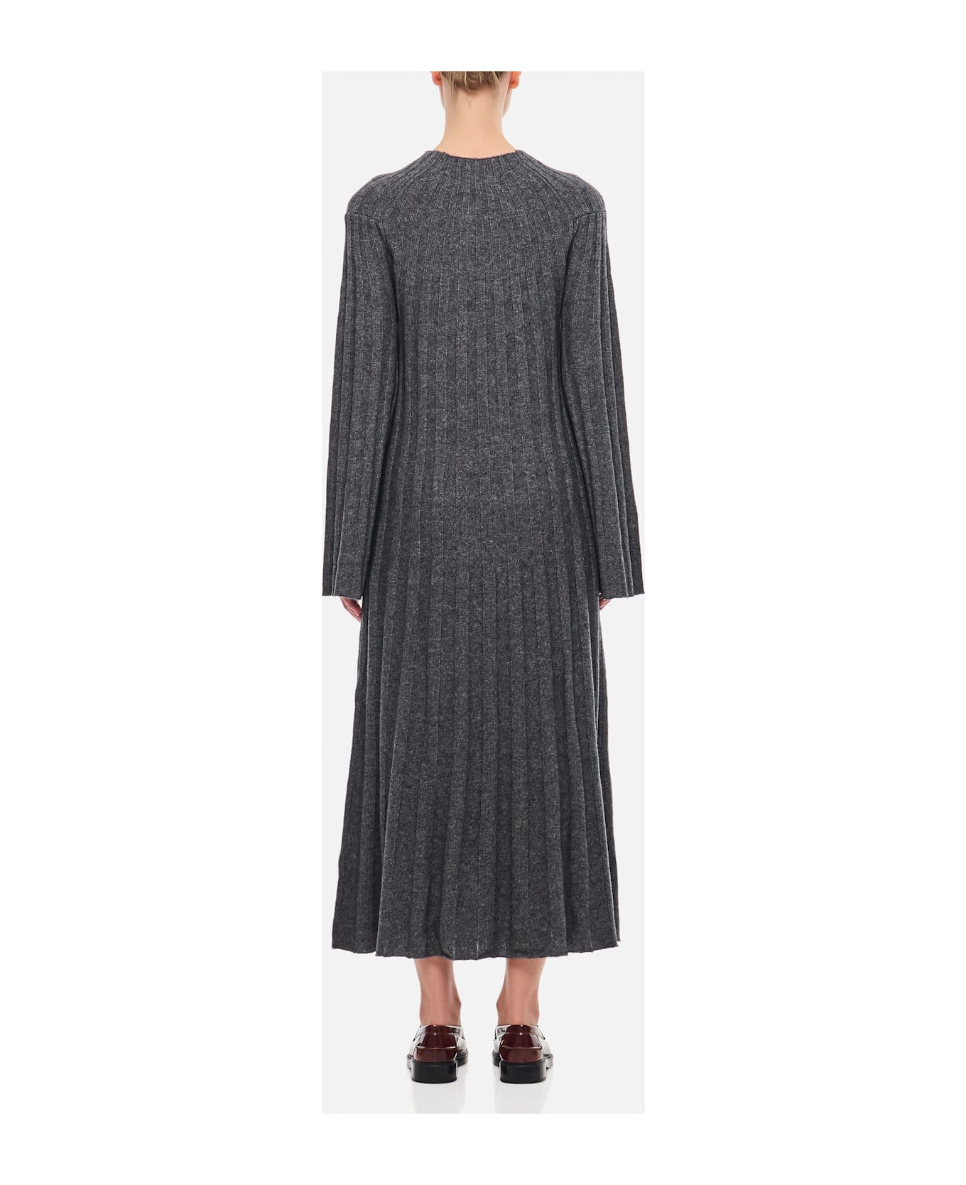 Loulou Studio Irma Knit Dress - Grey