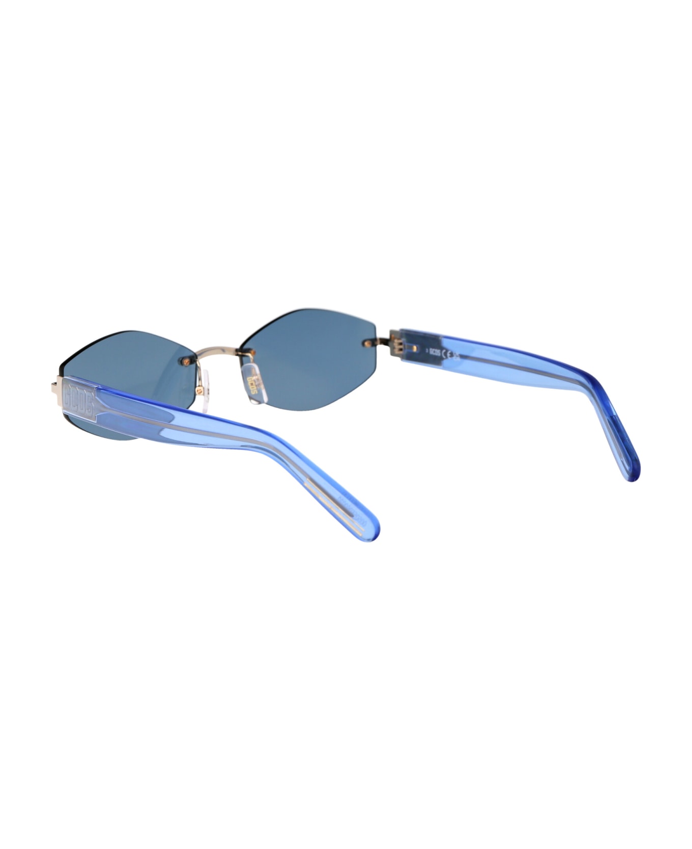 GCDS Gd0040 Sunglasses - 32V Oro/Blu