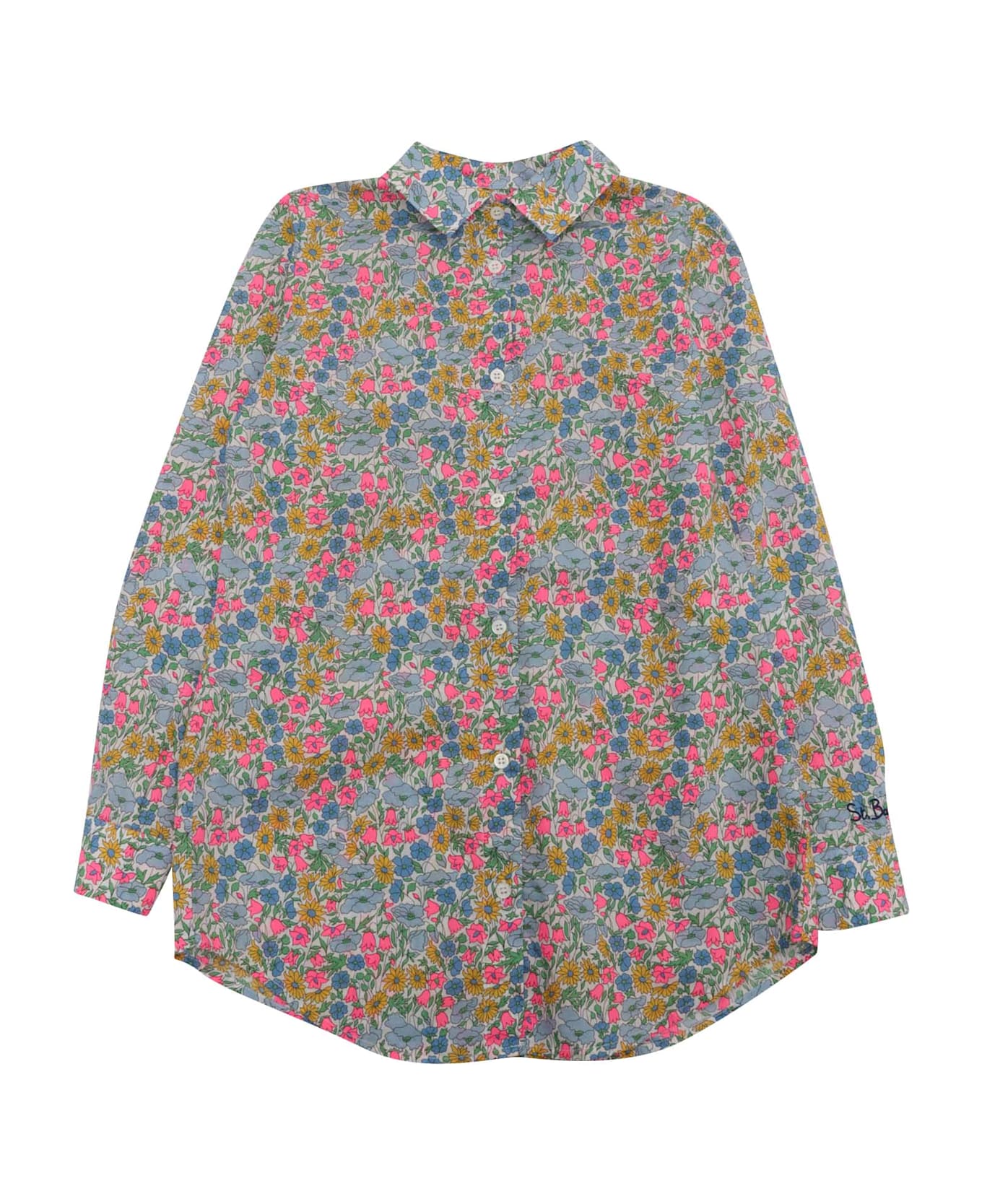 MC2 Saint Barth Girl Long Sleeves Shirt - MULTICOLOR