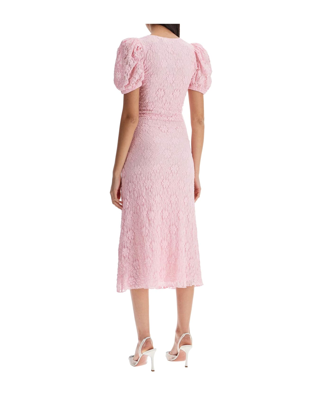 Rotate by Birger Christensen Lace Midi Dress - Fairy tale