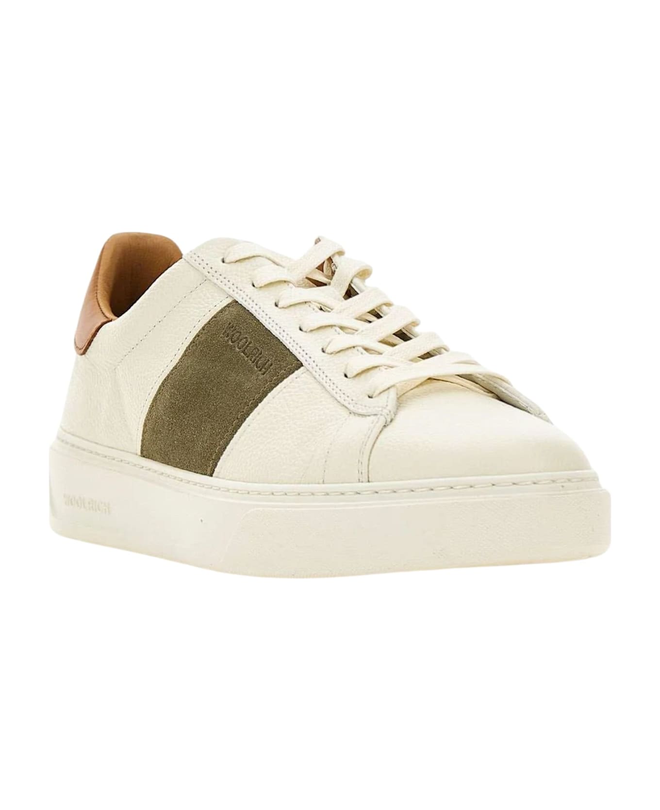 Woolrich Classic Court Blubber Sneaker - White
