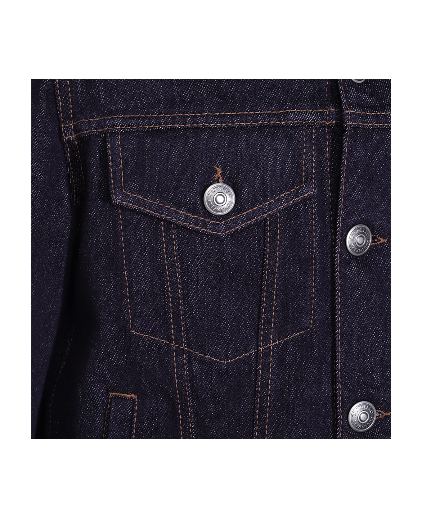 Brunello Cucinelli Denim Cotton Casual Jacket - Denim