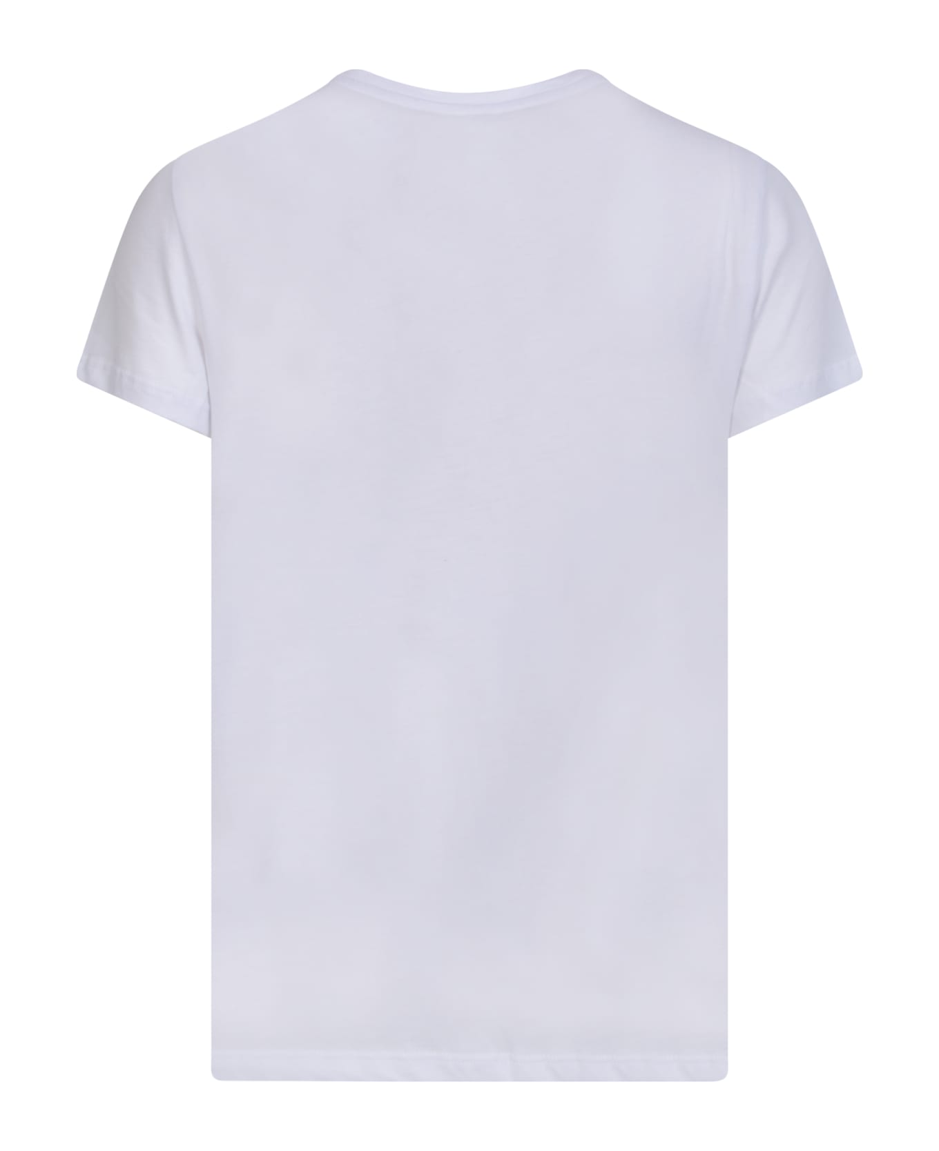 Liu-Jo Rhinestone Details White T-shirt By Liu Jo - White