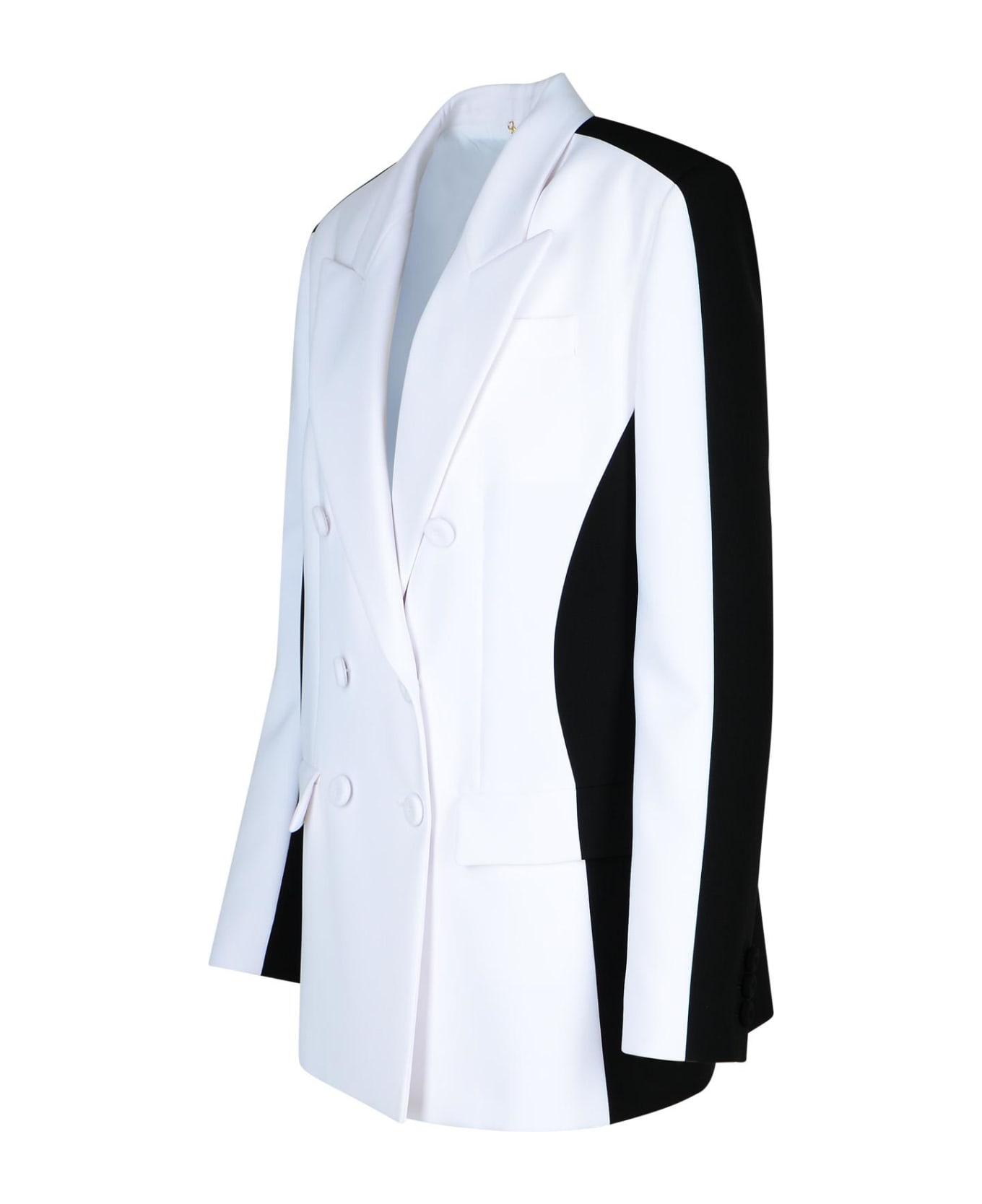 Moschino Black Polyester Blend Blazer - Black