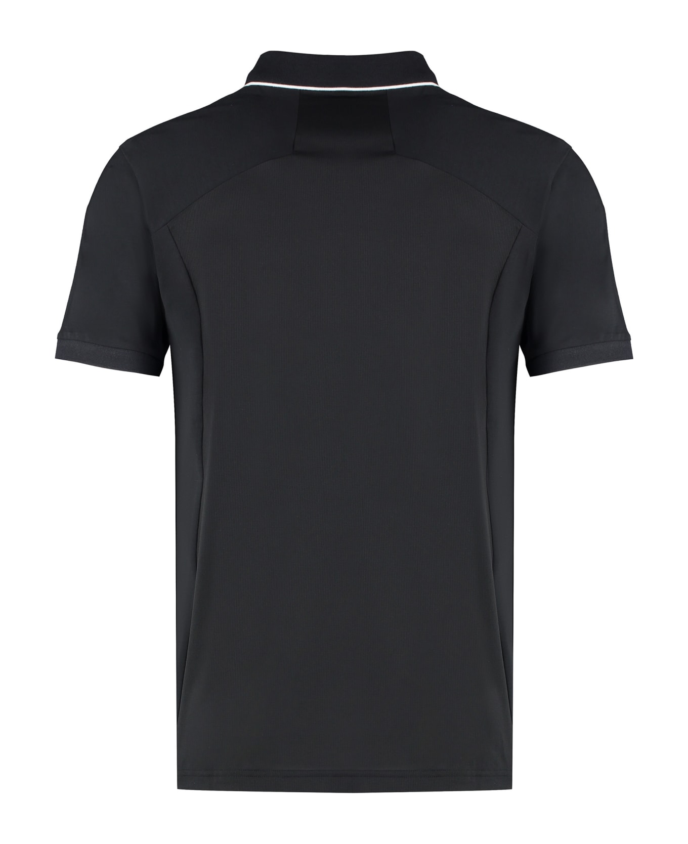 Hugo Boss Stretch Cotton Short Sleeve Polo Shirt - black