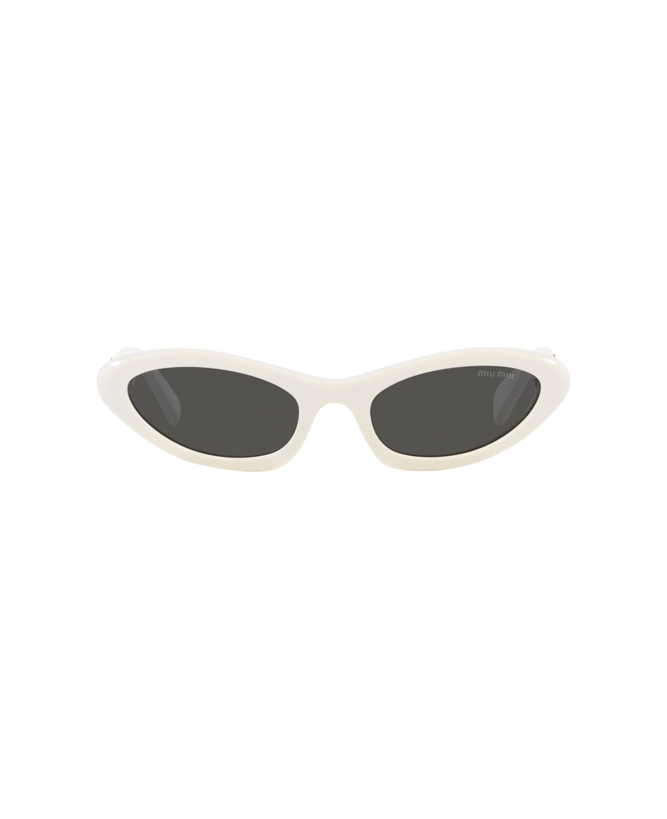 Miu Miu 0mu 09ys Glimpse 1425s0 Bianco Sunglasses - Bianco