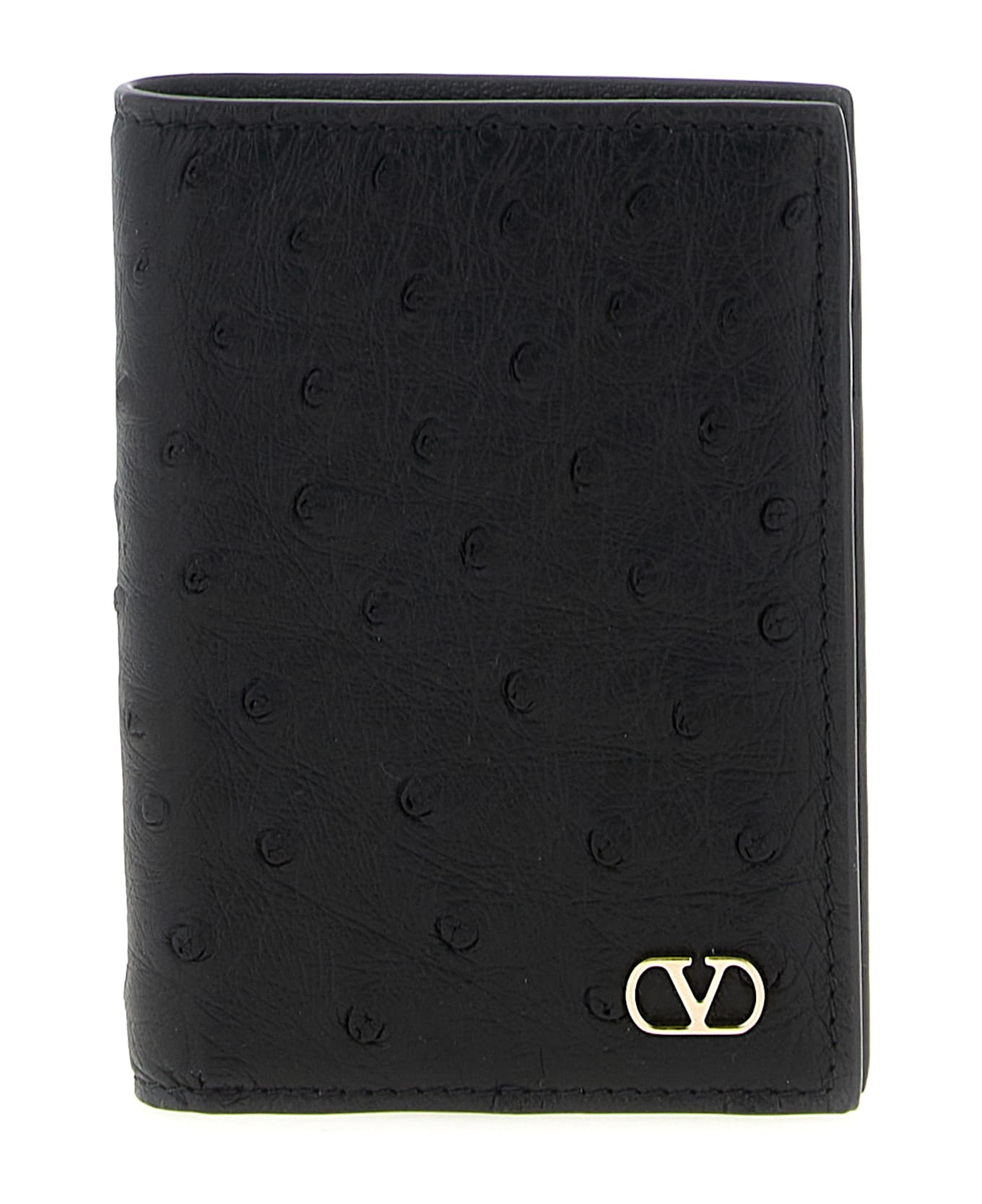 Valentino Garavani Vlogo Signature Cardholder - Black  