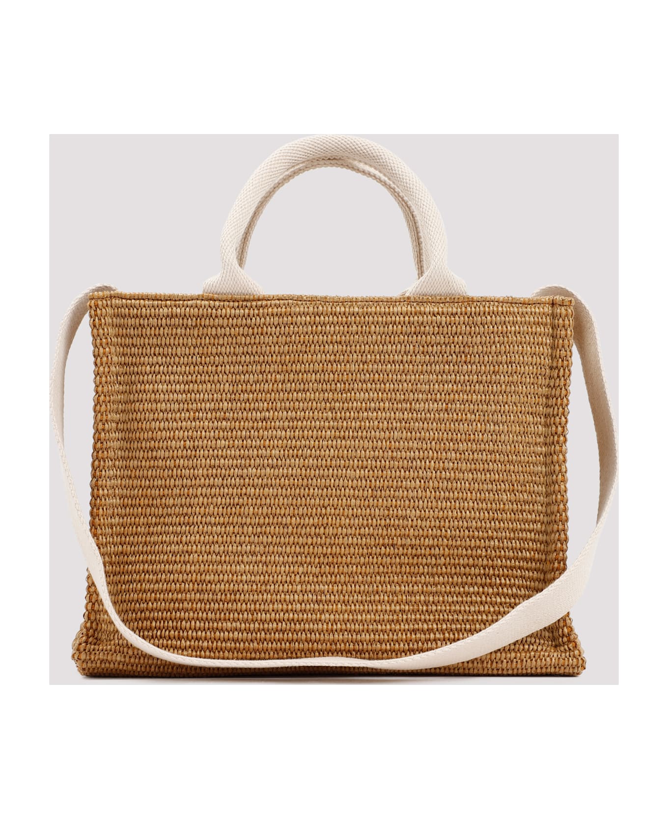 Marni Raffia East-west Tote Bag - Raw Sienna Natural