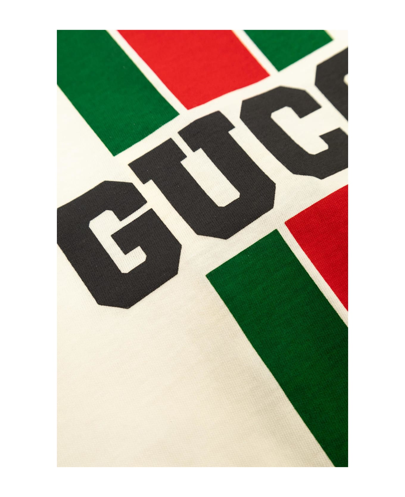 Gucci Kids Printed T-shirt - Bianco