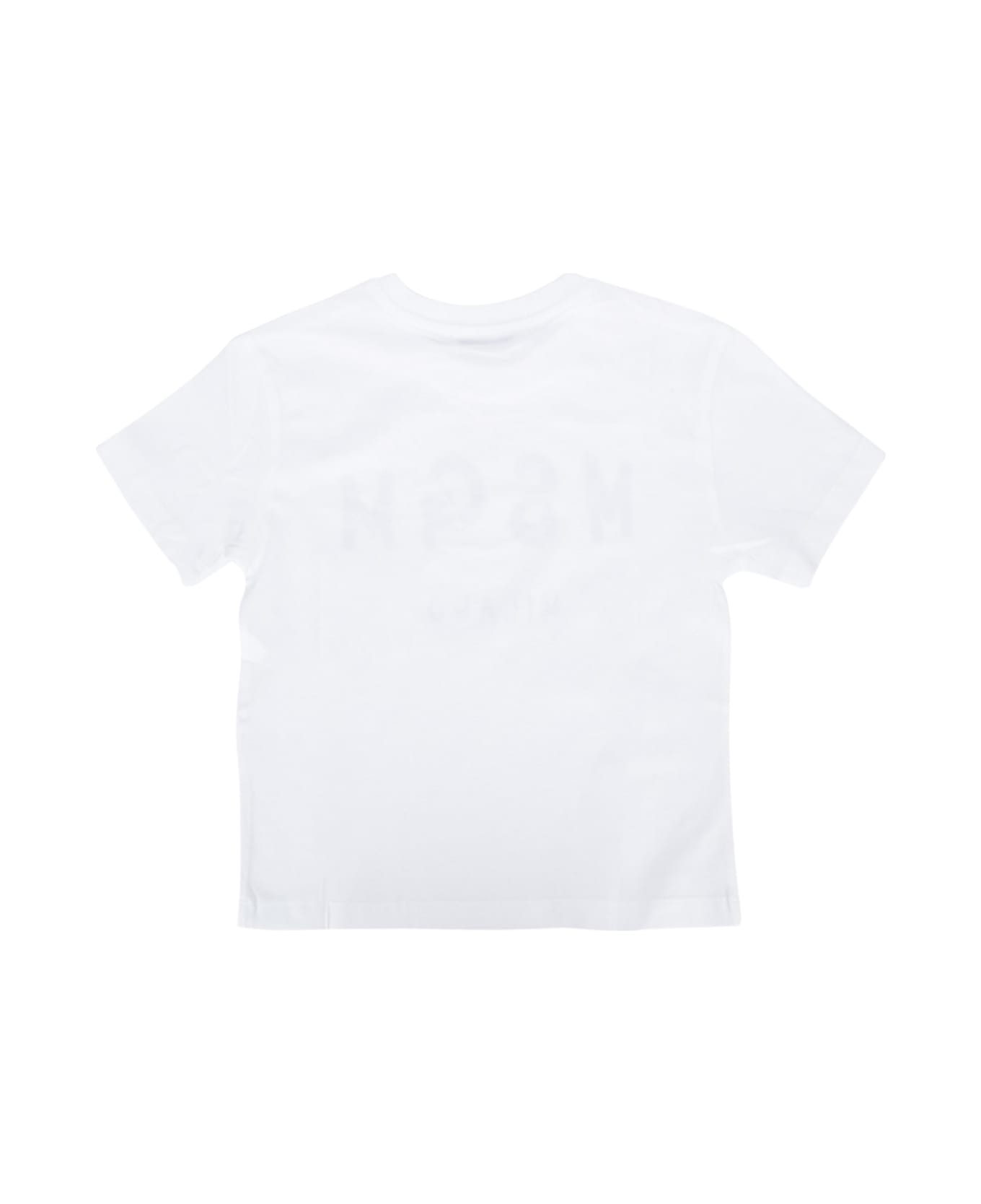 MSGM T-shirt - WHITE Tシャツ＆ポロシャツ