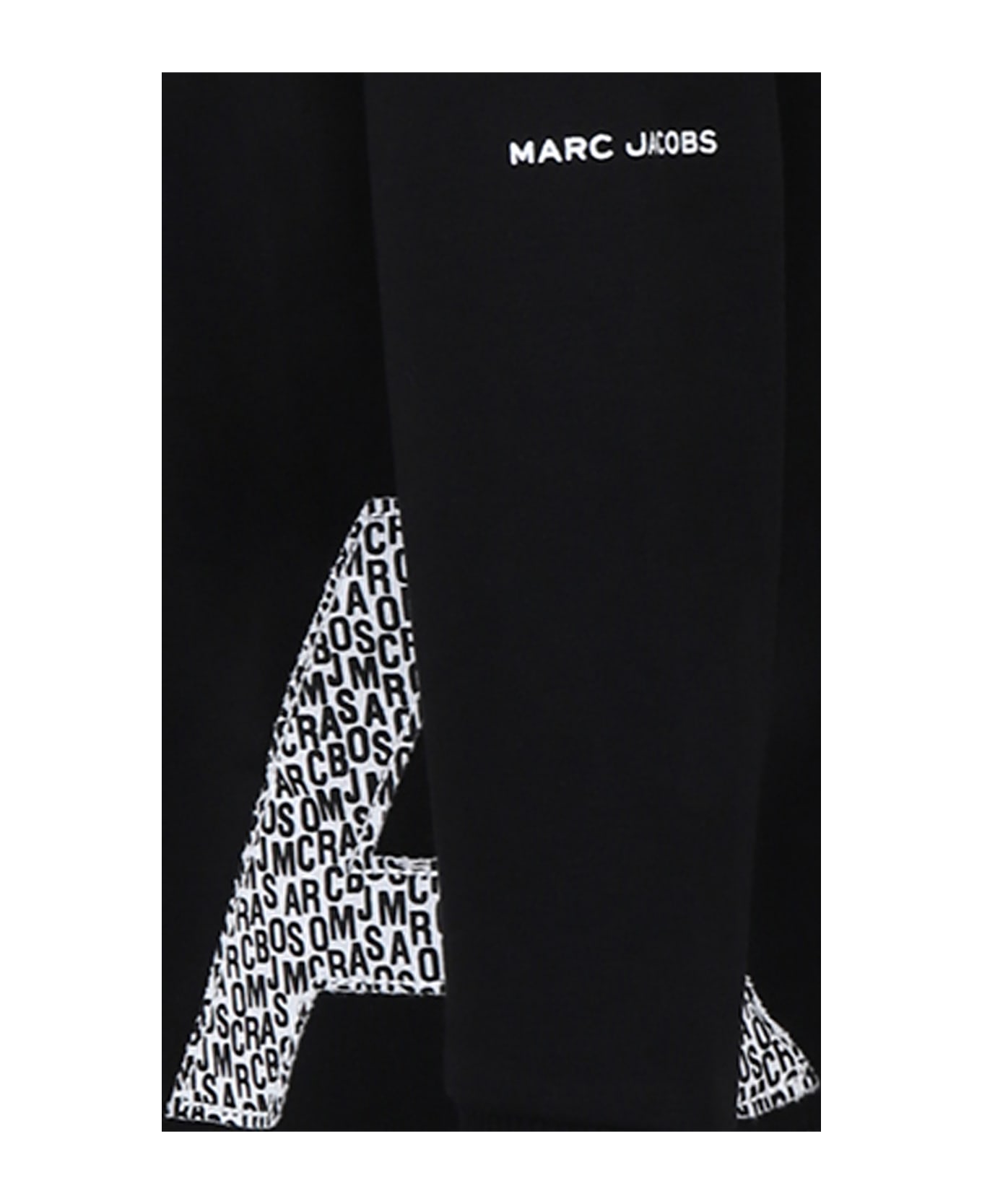 Marc Jacobs Black Sweatshirt For Boy With Logo - Black