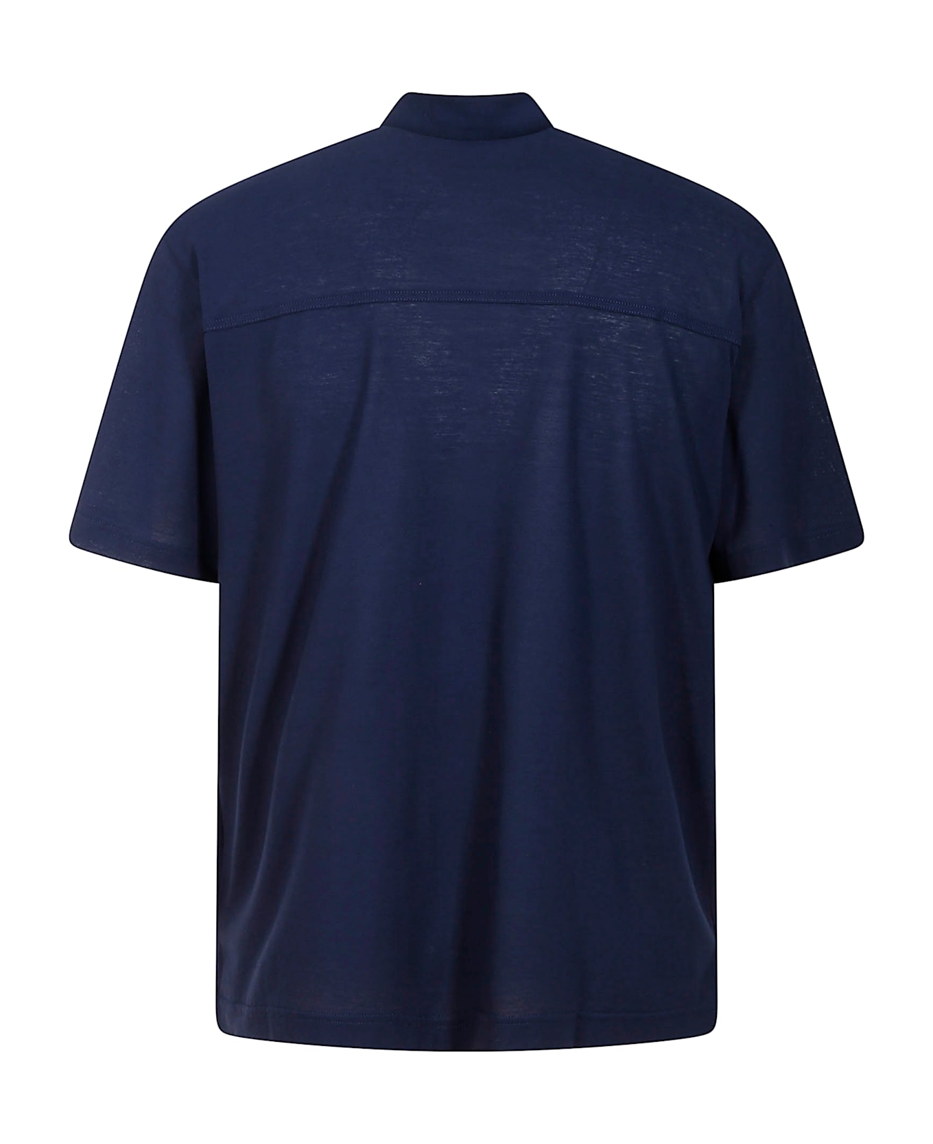 Herno Shirt Ss - Blue