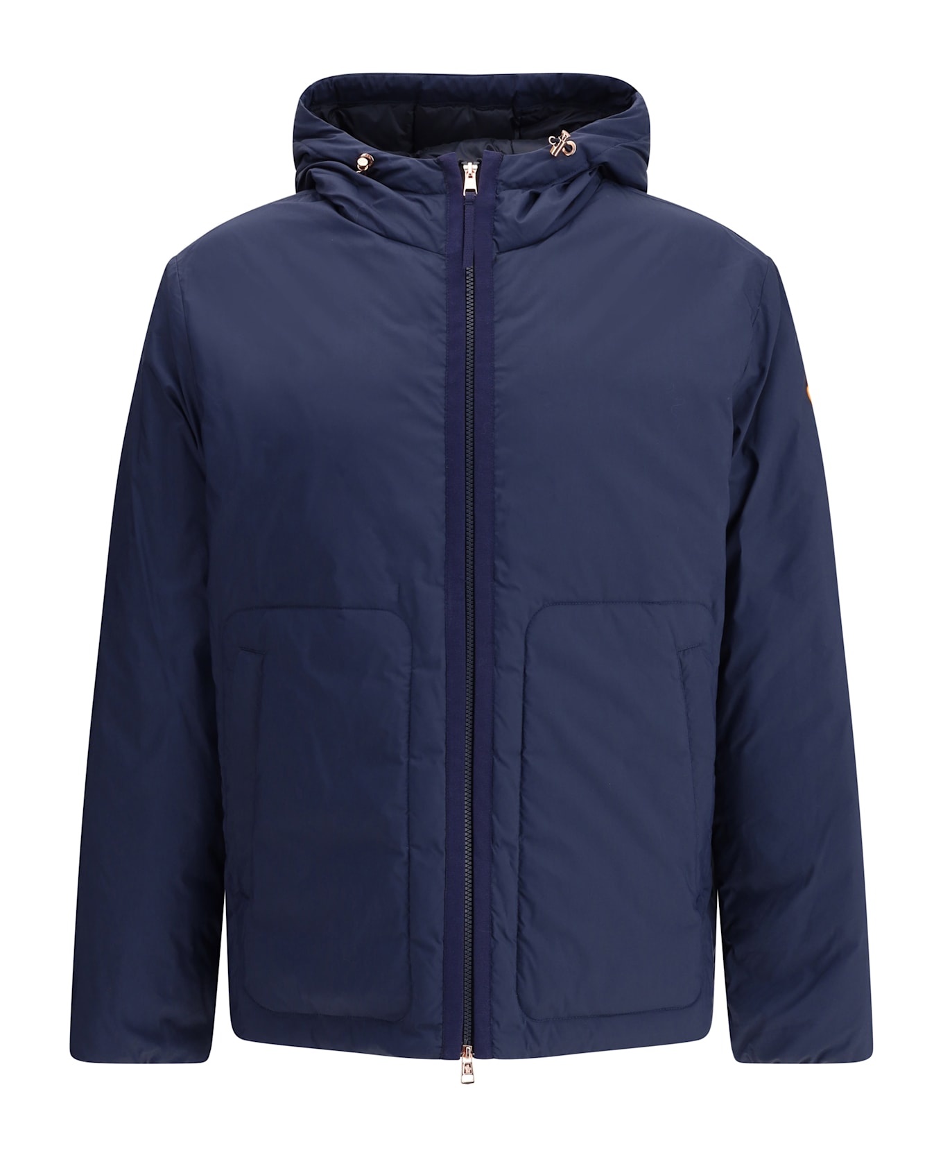 Moncler Genius The Moncler X Gilga Farm By Donald Glover Caracara Short Down Jacket - BLUE