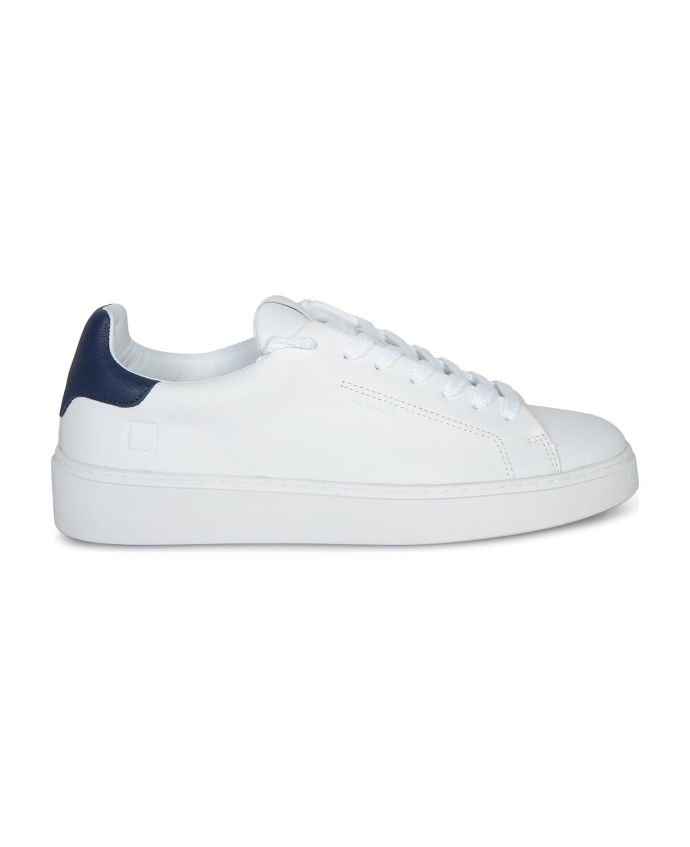 D.A.T.E. Levante White-blue Sneakers - White