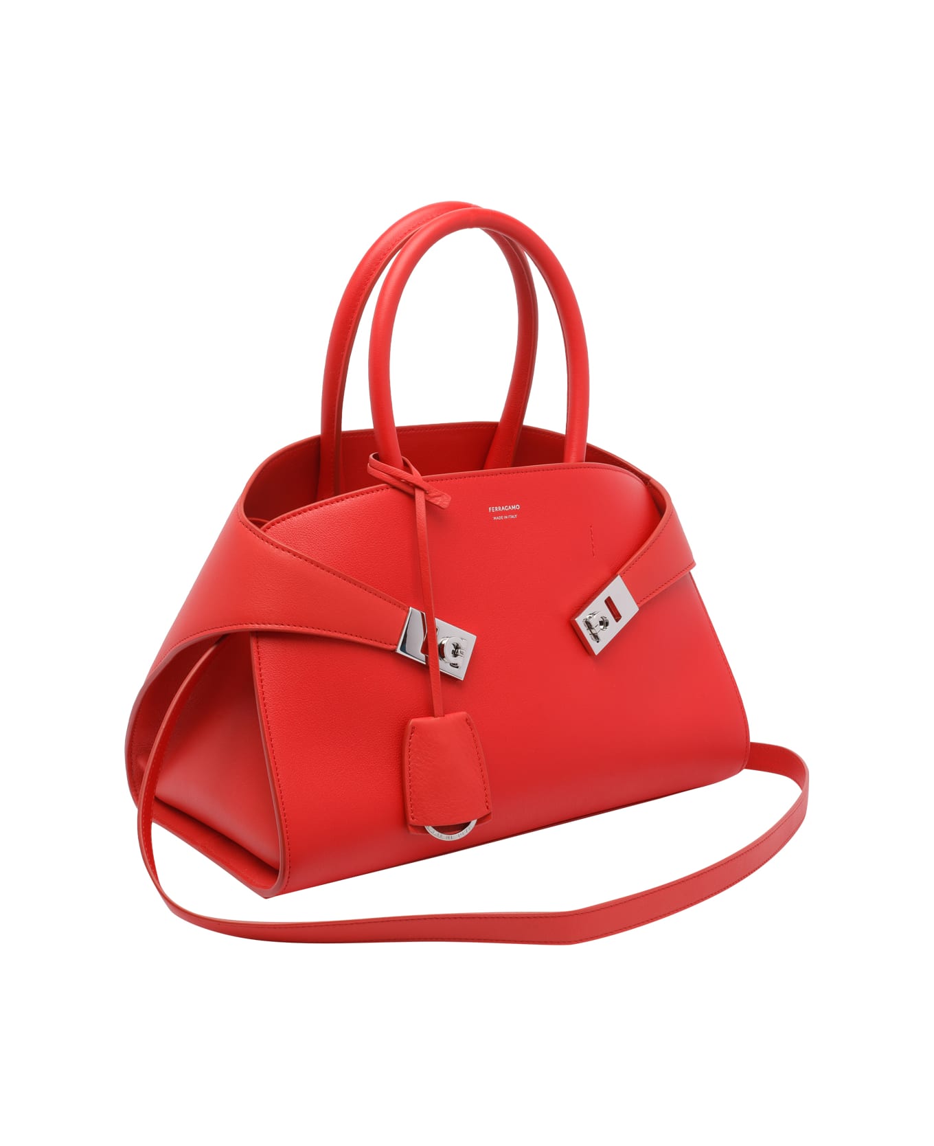 Ferragamo Small Hug Handbag - Red