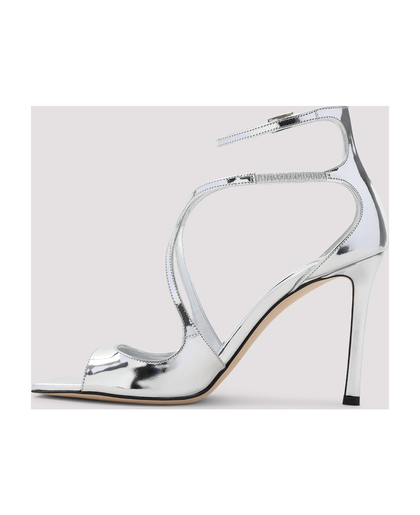 Jimmy Choo Azia 95 Sandal - Silver