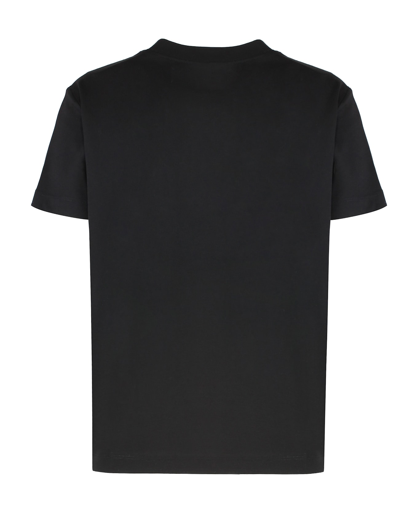 Versace Jeans Couture Cotton Crew-neck T-shirt - black