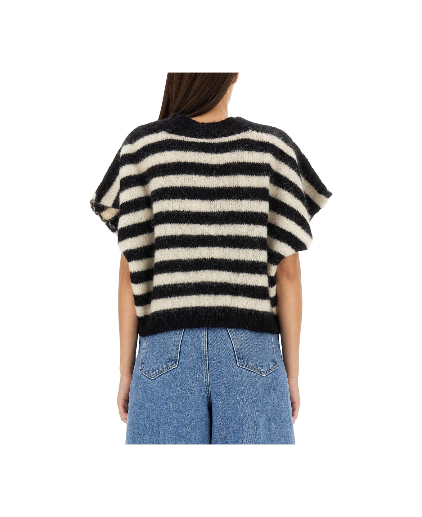 Alysi Jersey With Stripe Pattern - MULTICOLOUR