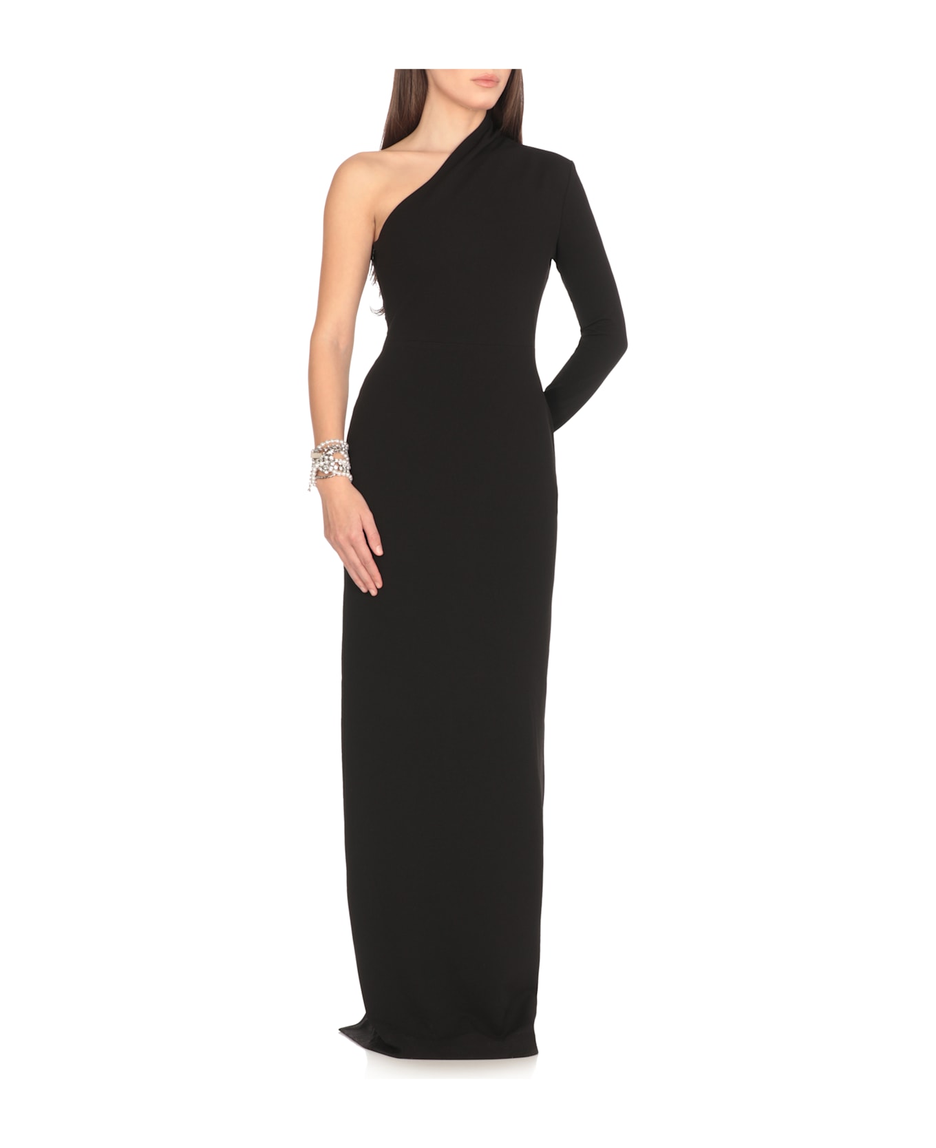 Solace London Joana Maxi Dress - Black