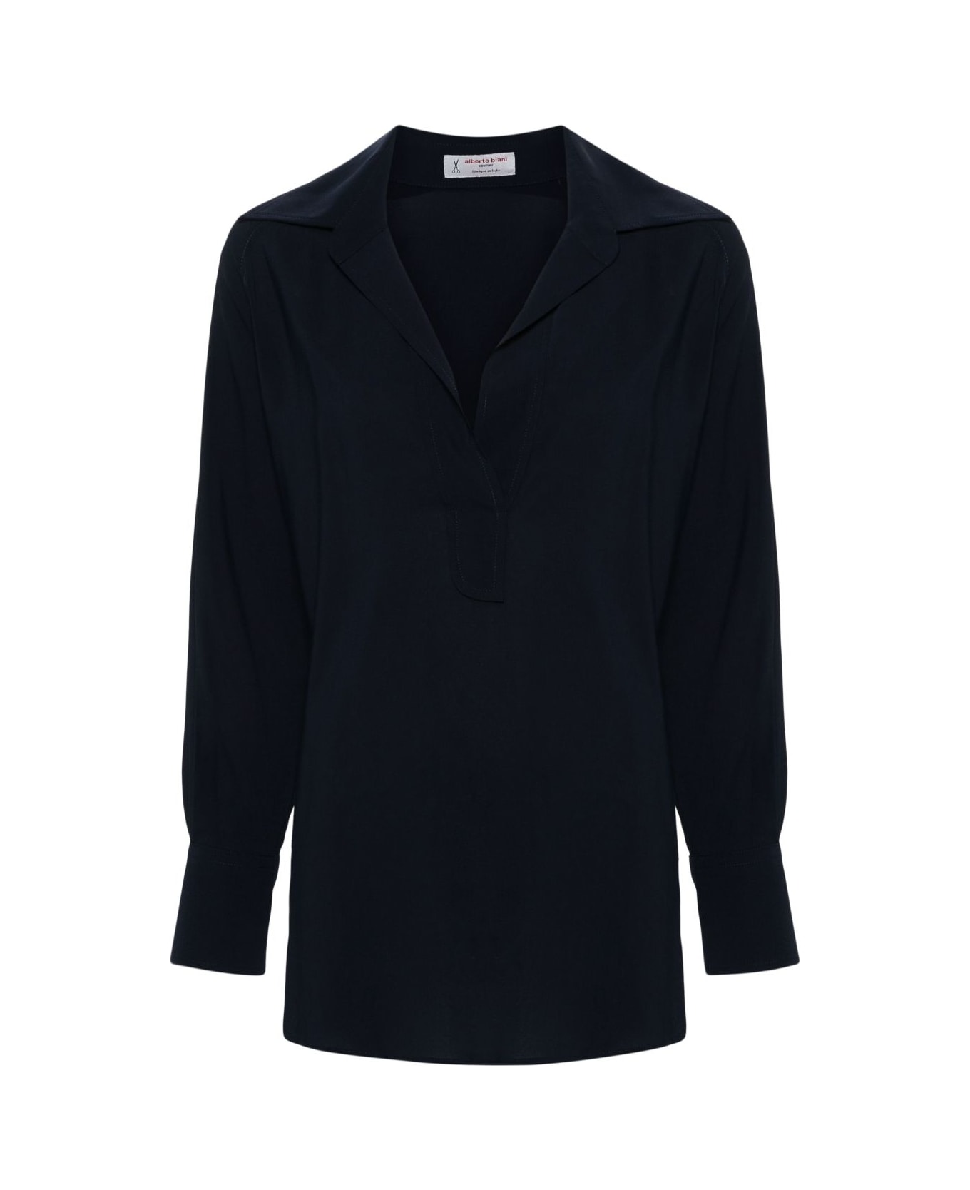 Alberto Biani Georgette Blouse - Blue