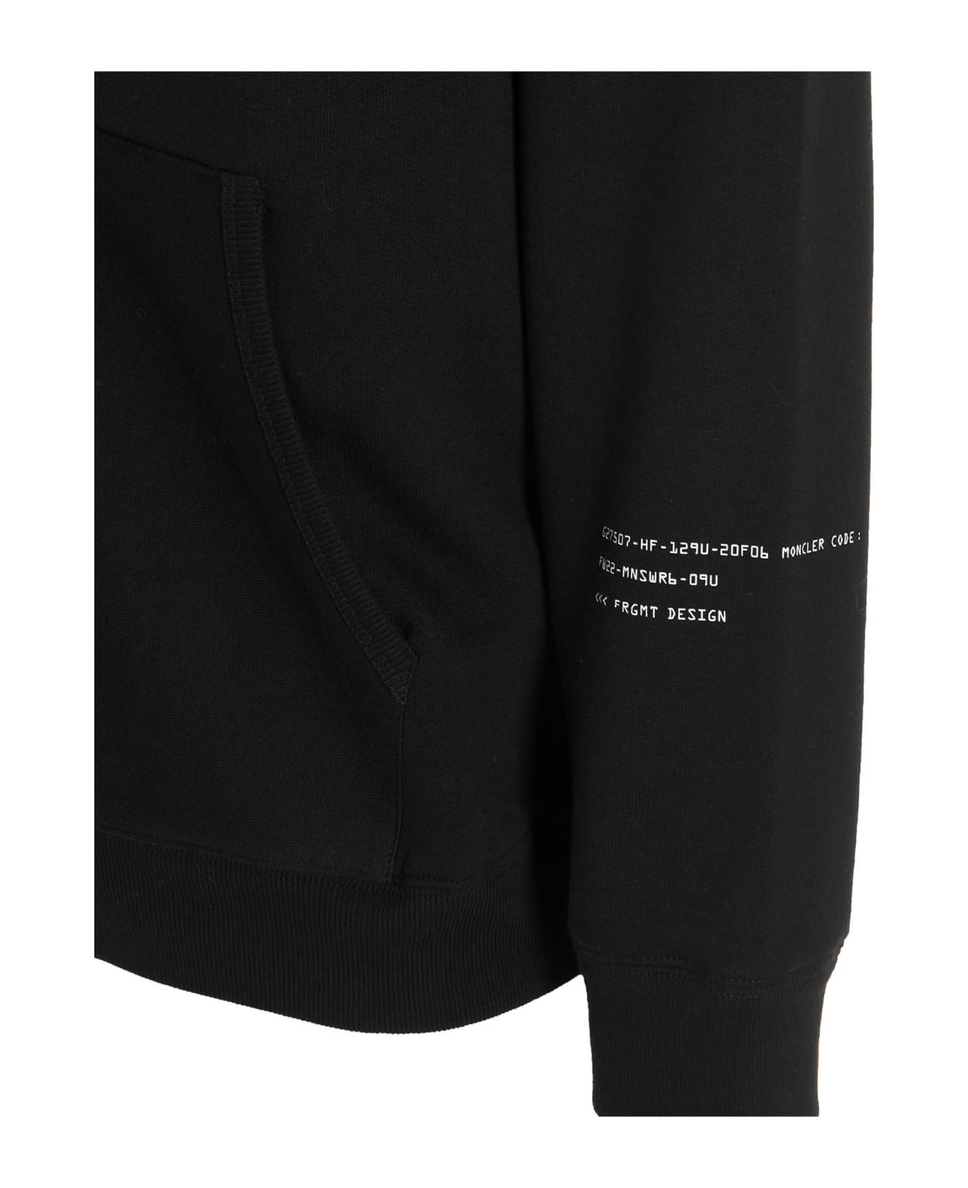 Moncler Genius X Fragment Hoodie - Nero