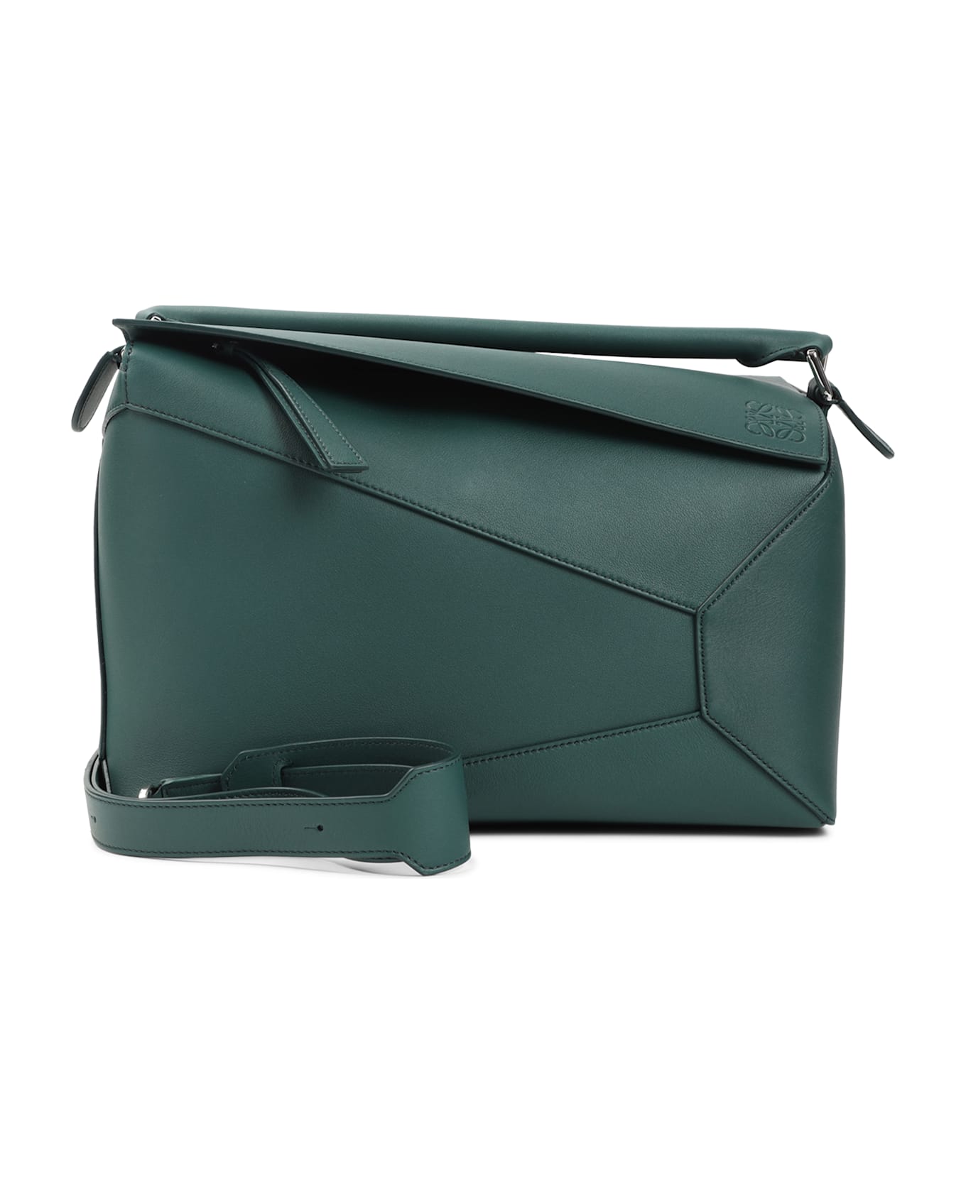 Loewe Puzzle Edge New Large Shoulder Bag - Evergreen