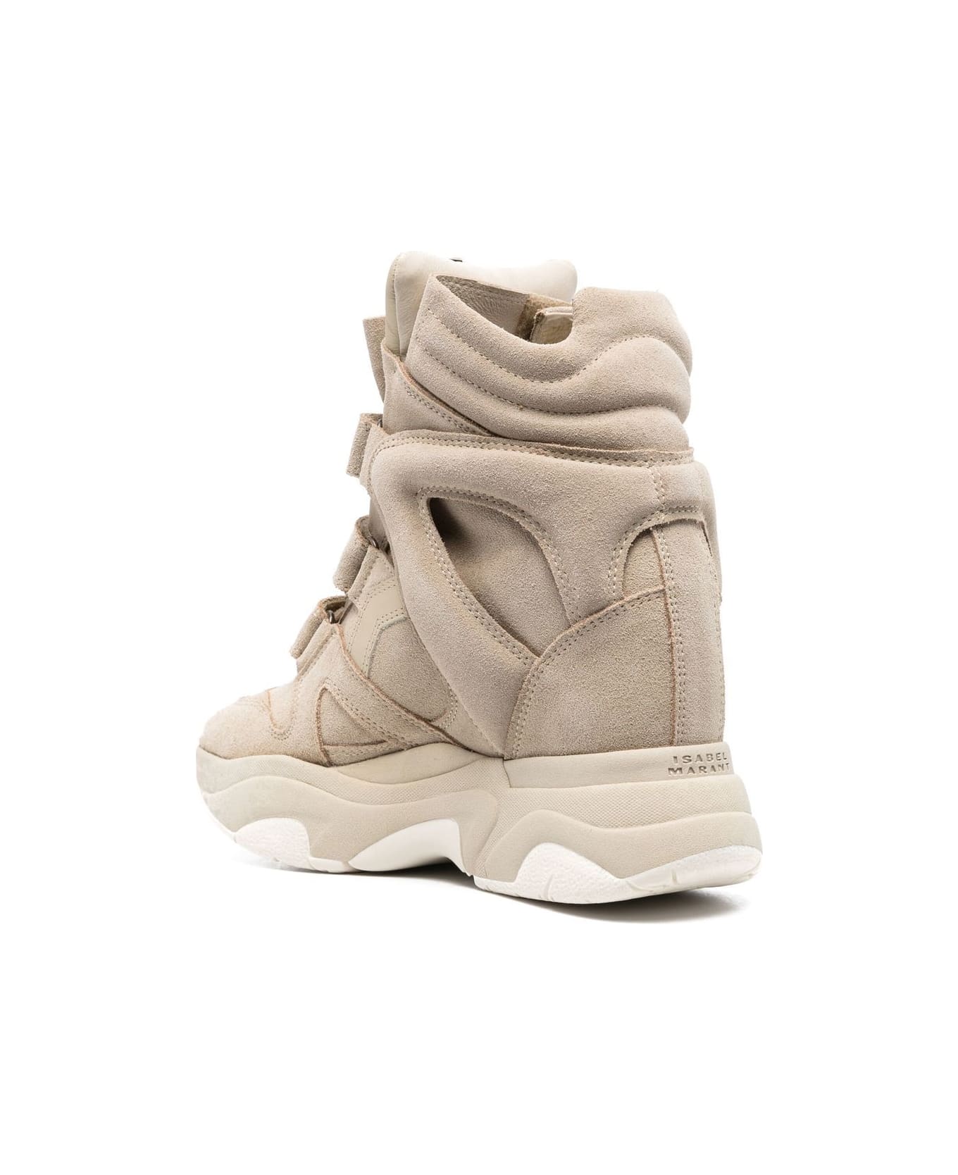 Isabel Marant Balskee Wedge Sneakers - Beige